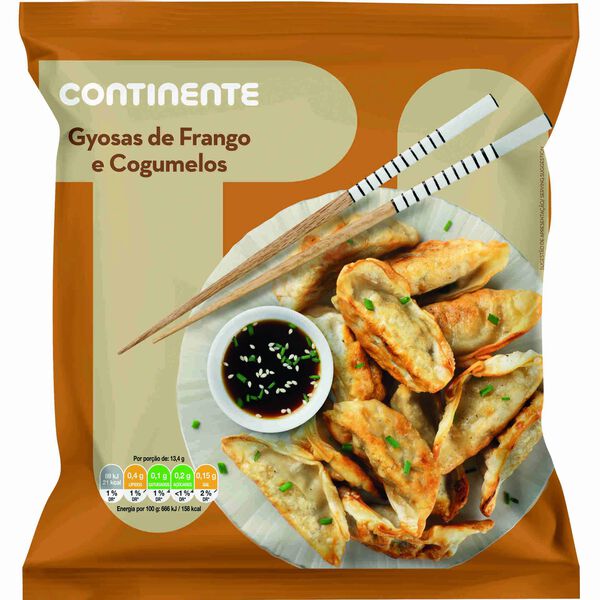 Gyosas de Frango e Cogumelos Continente