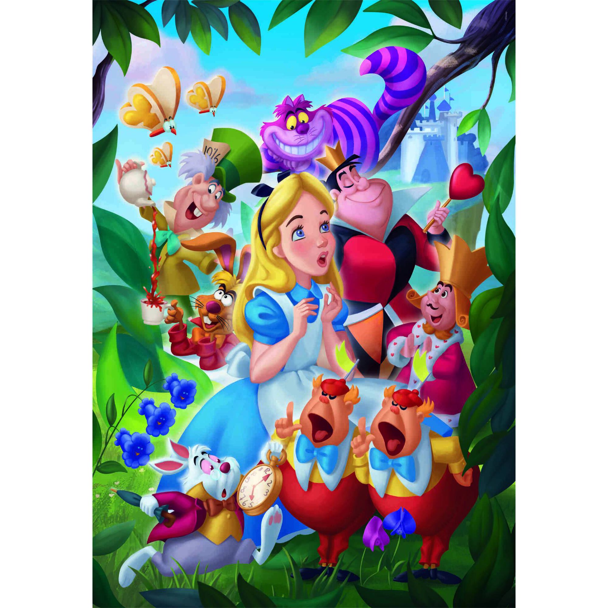 Puzzle Disney Alice In Wonderland 1000 Peças