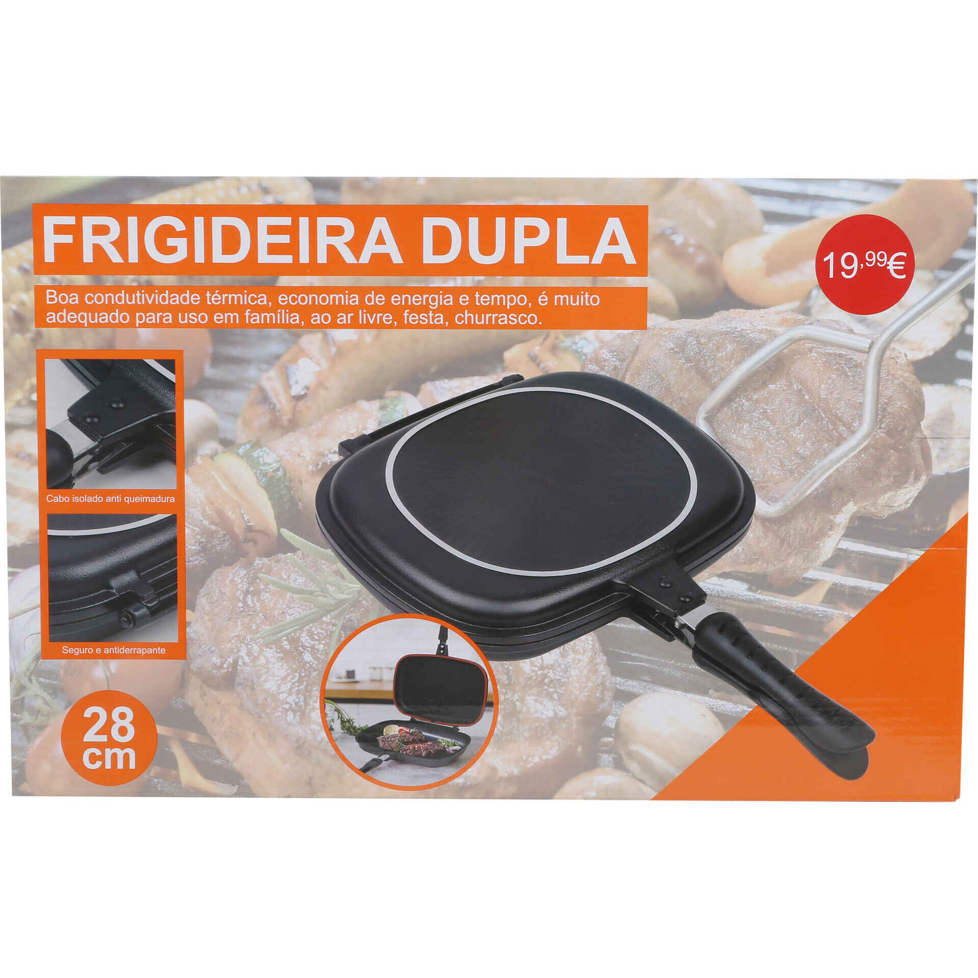 Frigideira Dupla 28cm
