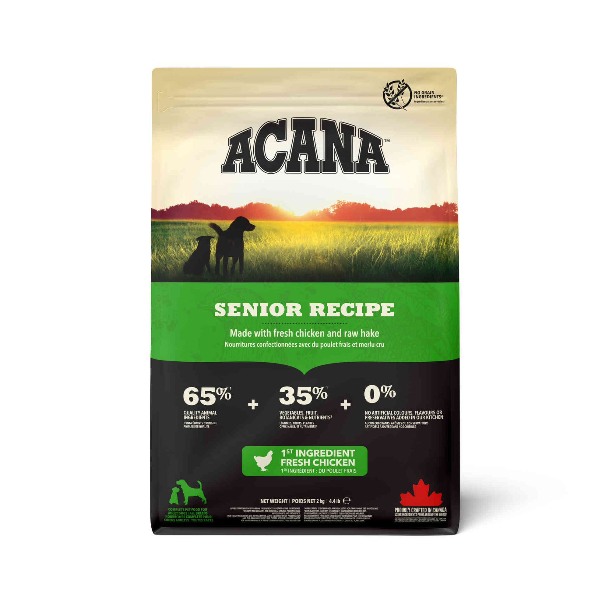 Ra&ccedil;&atilde;o para C&atilde;o S&eacute;nior Recipe Acana