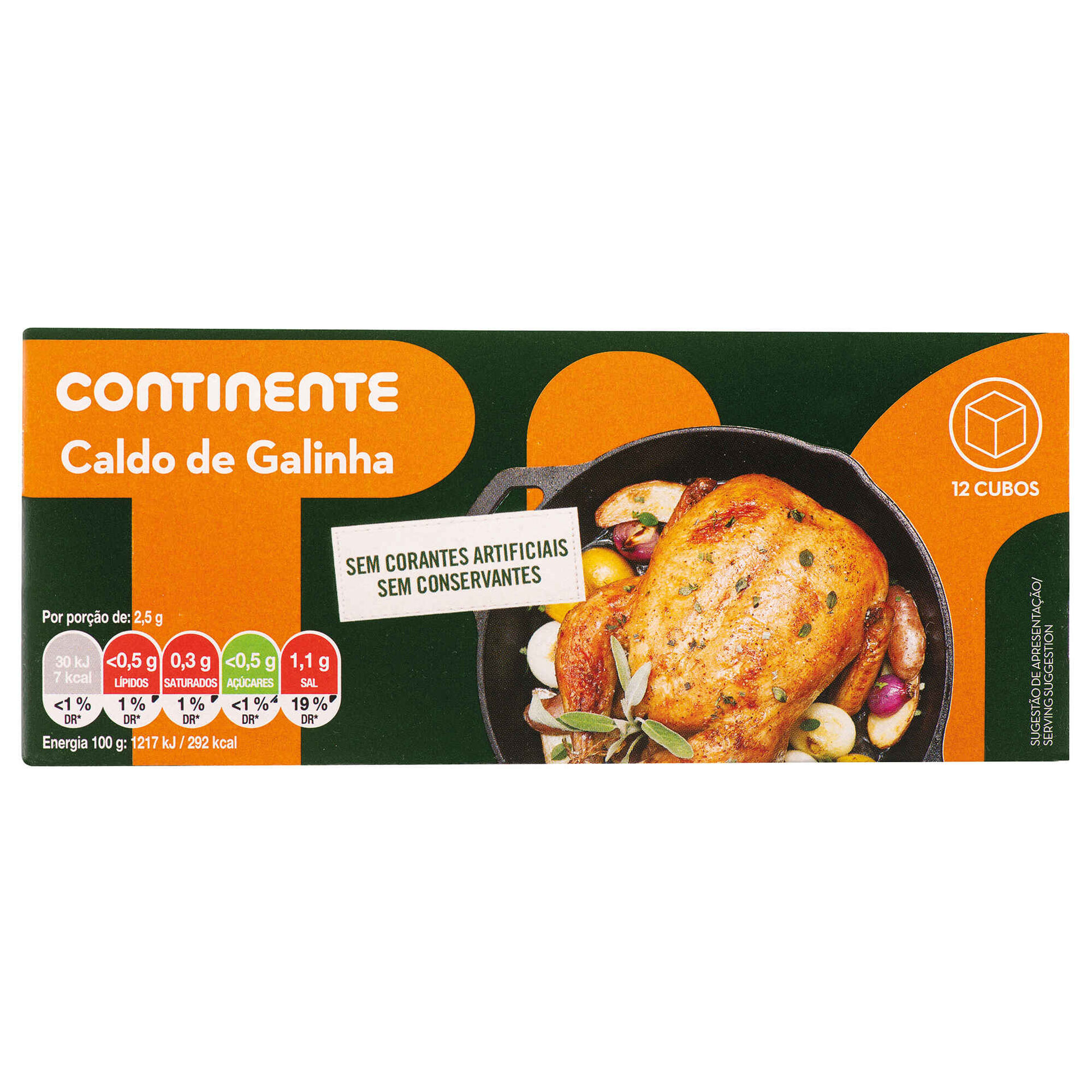 Caldo de Galinha Cubos