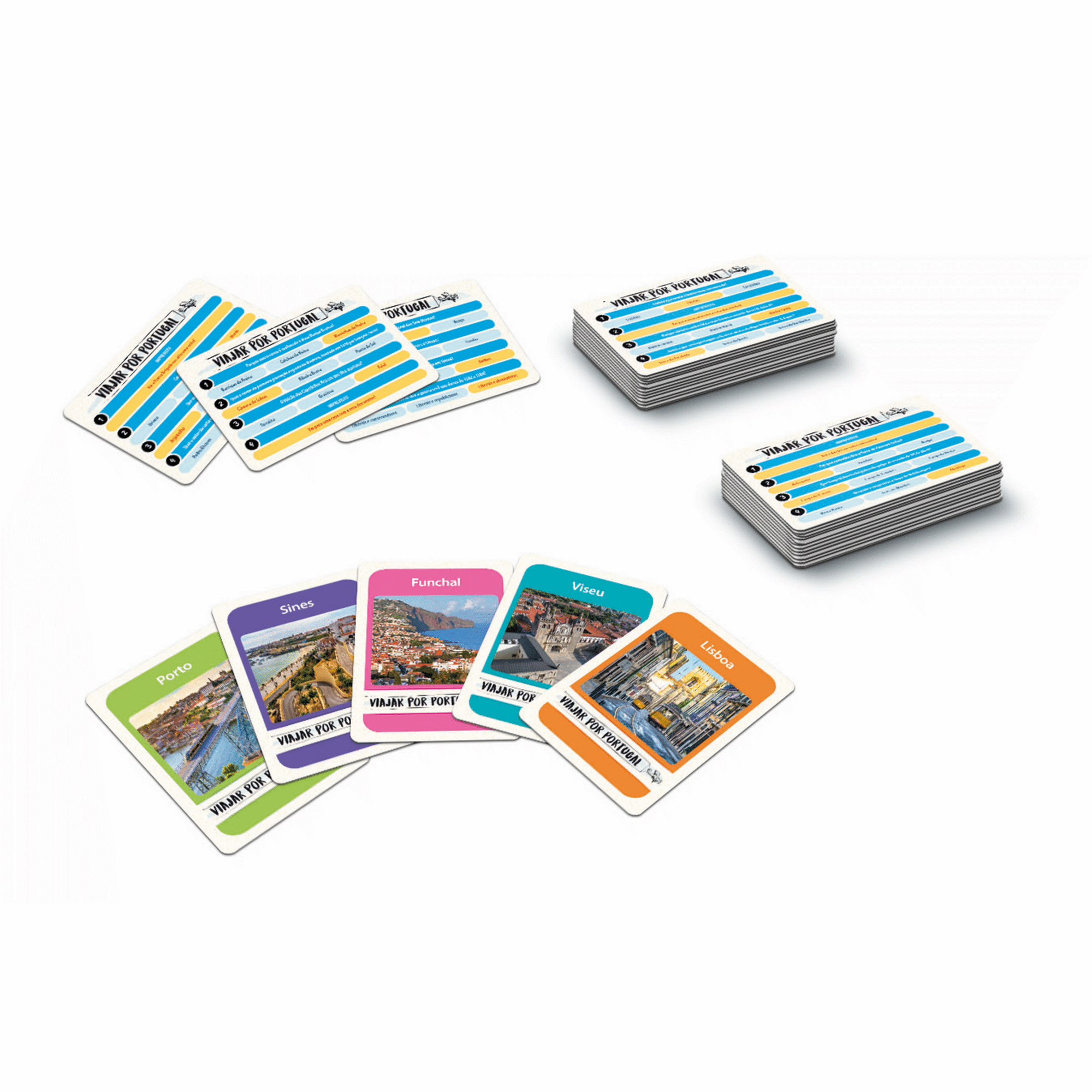 Jogo de Tabuleiro Viajar por Portugal