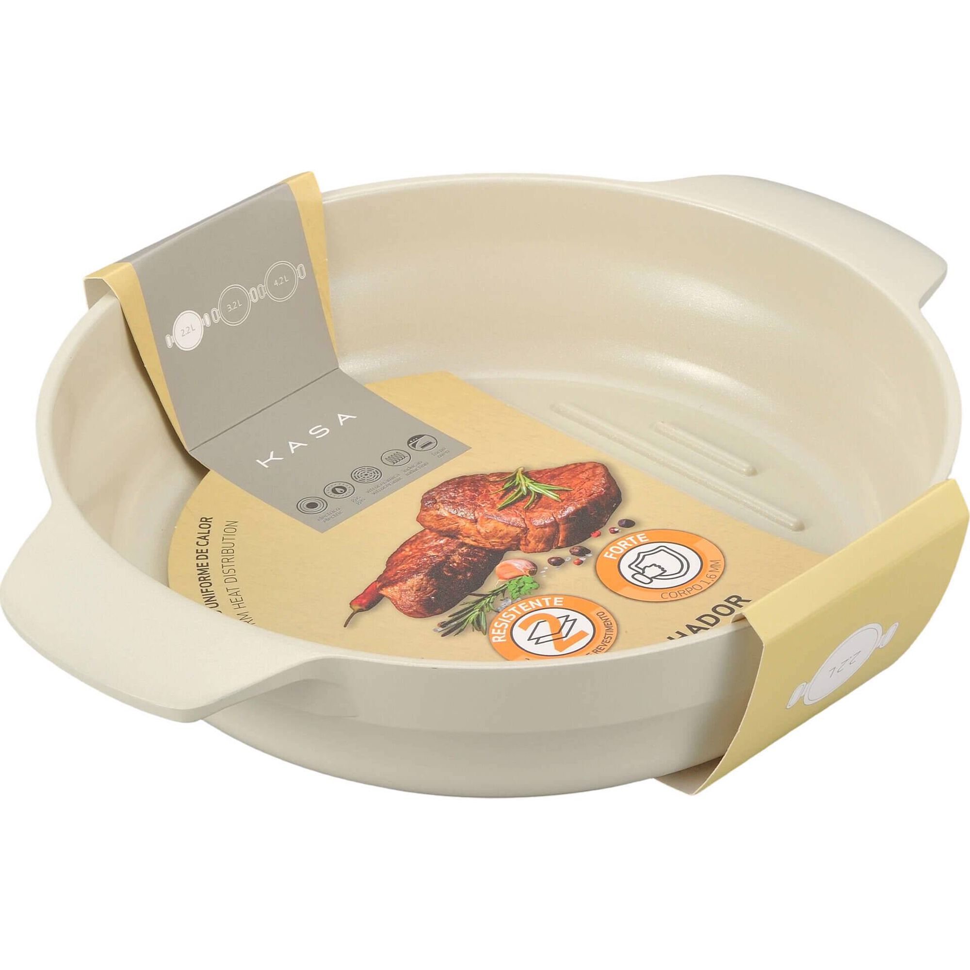 Grelhador 24cm Alulight Kasa