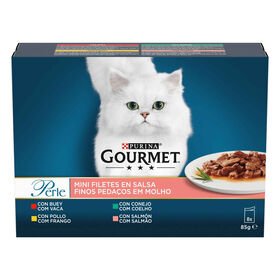 Comida Húmida para Gato Adulto Finos Pedaços em Molho Saquetas