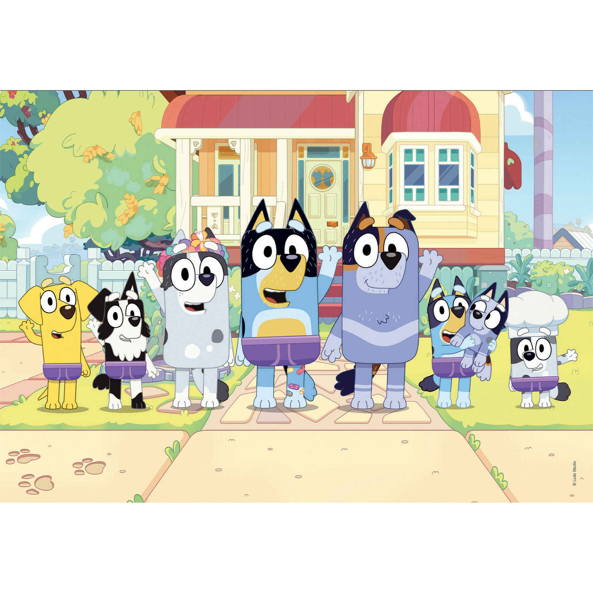 Puzzle Bluey 2x60 Peças