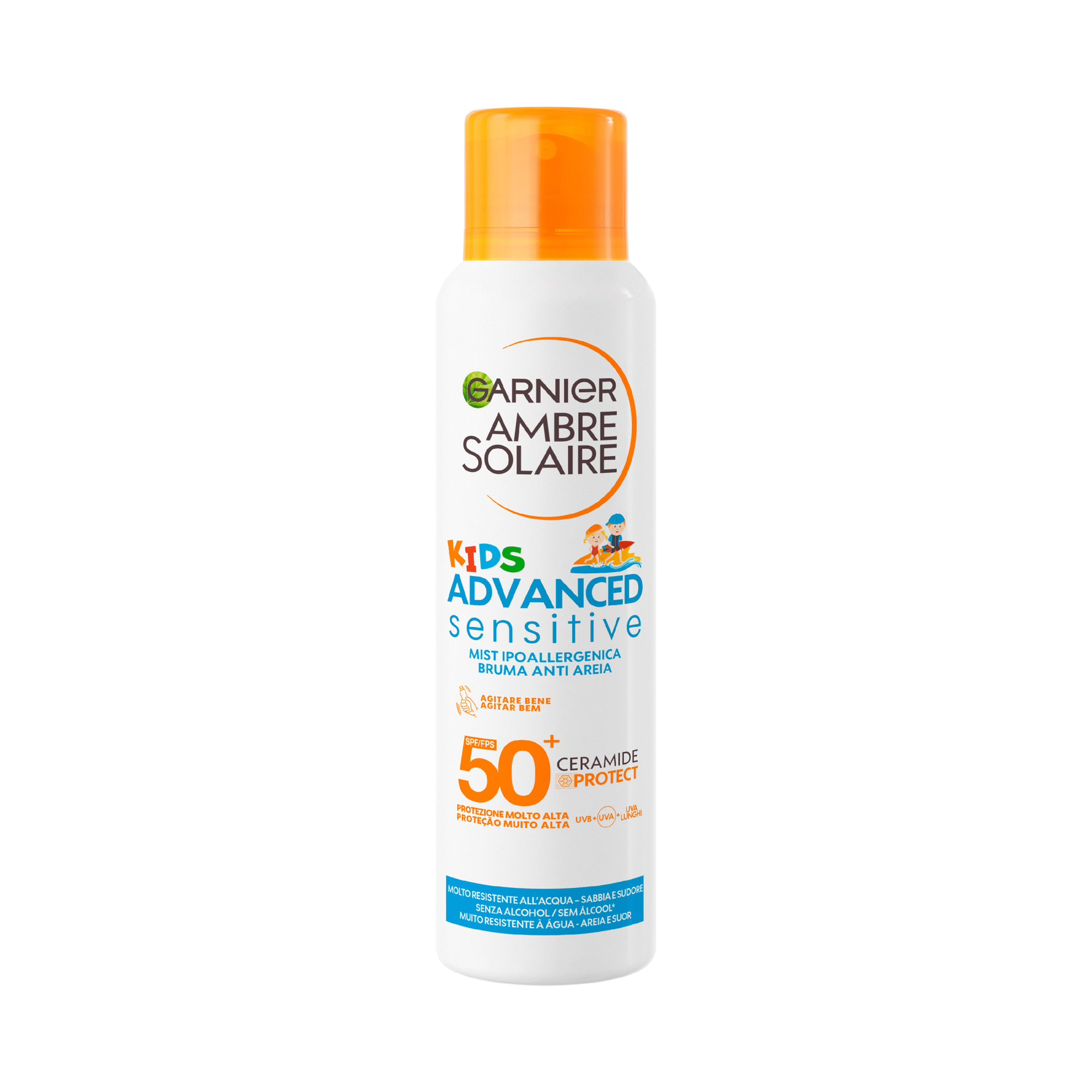Protetor Solar Bruma Sensitive Advanced Kids FPS 50+ Garnier Ambre Solaire