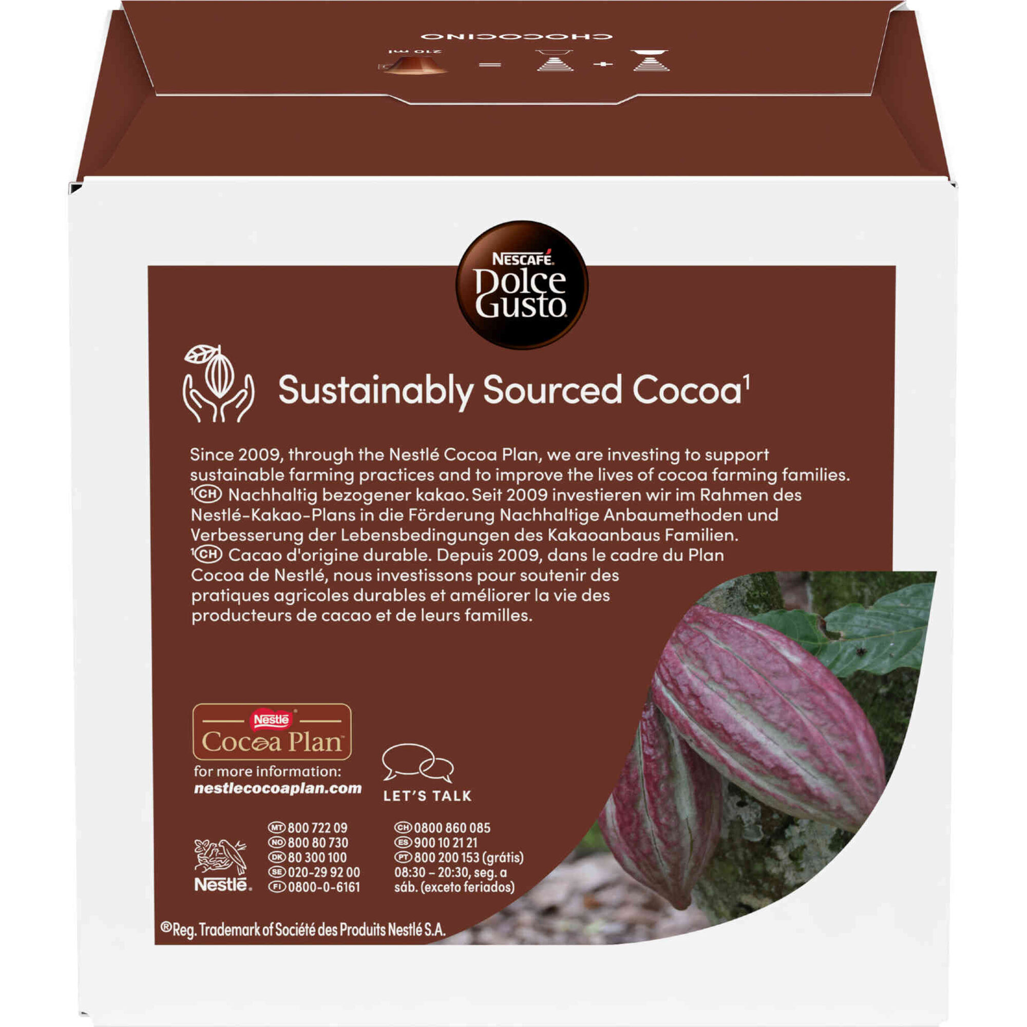 Cápsulas de Chocolate Quente Chococino