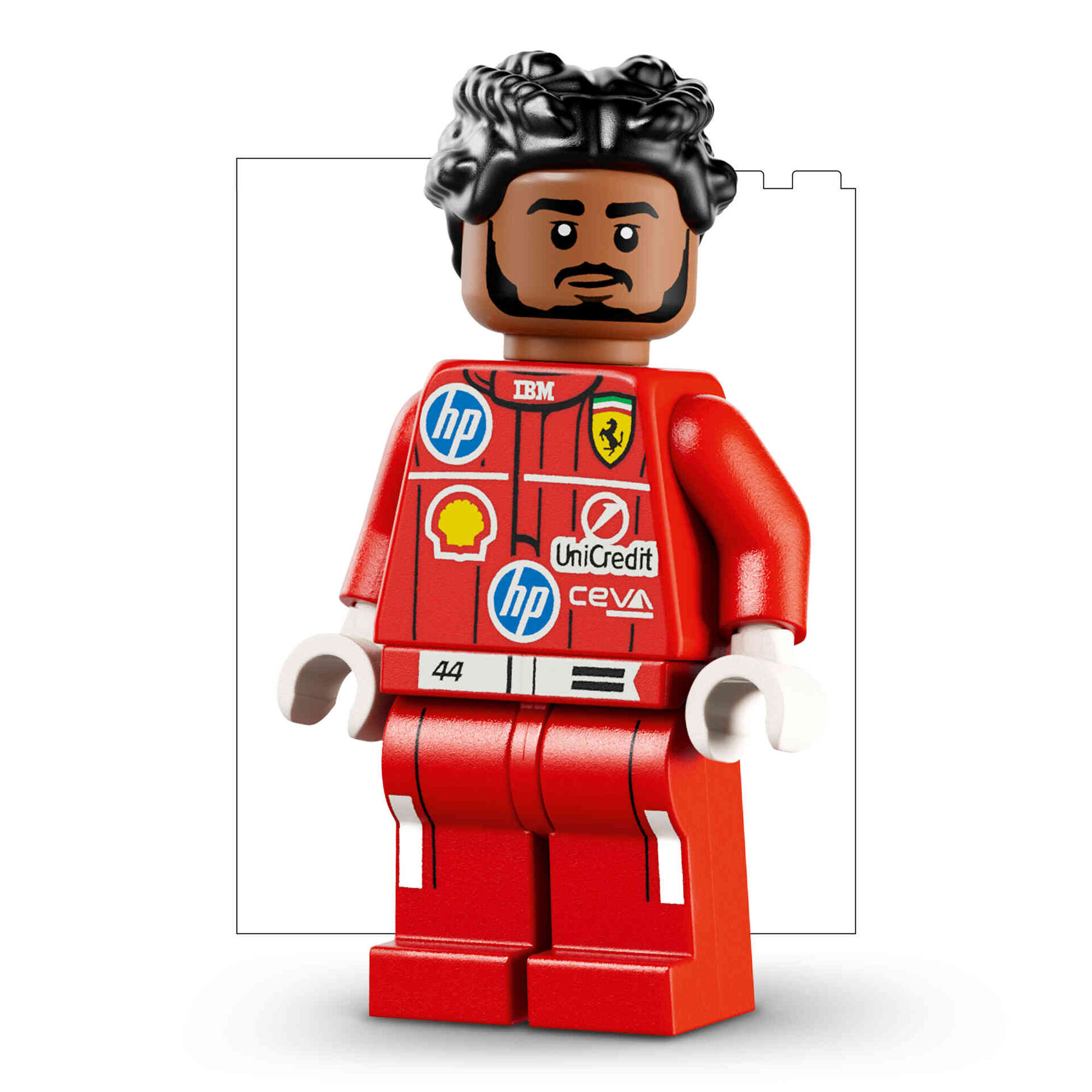LEGO - Capacete Scuderia Ferrari HP de Lewis Hamilton - 43022