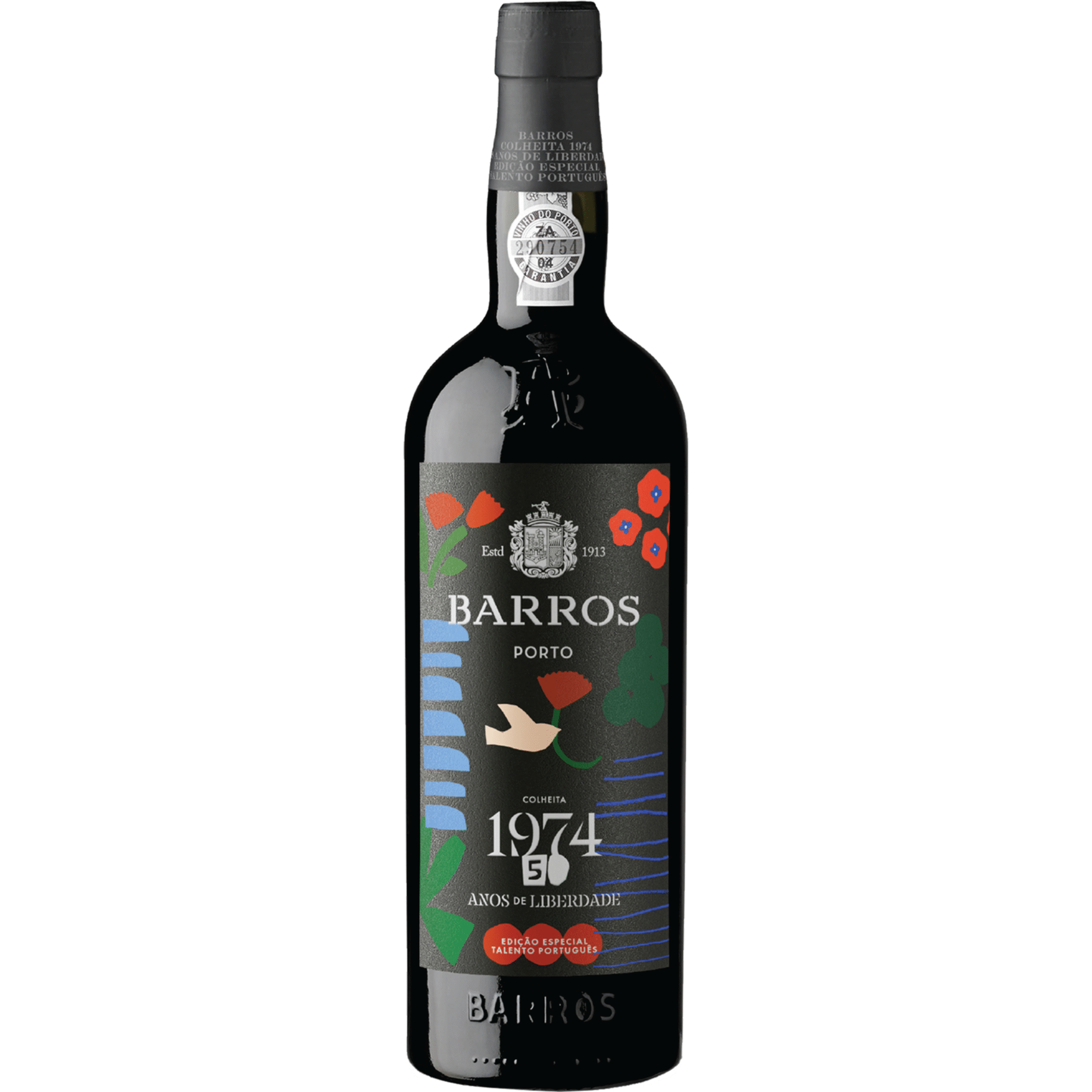 Barros Vinho do Porto Colheita 1974 Edição Comemorativa 25 Abril Barros Vinho do Porto Colheita 1974 Edição Comemorativa 25 Abril