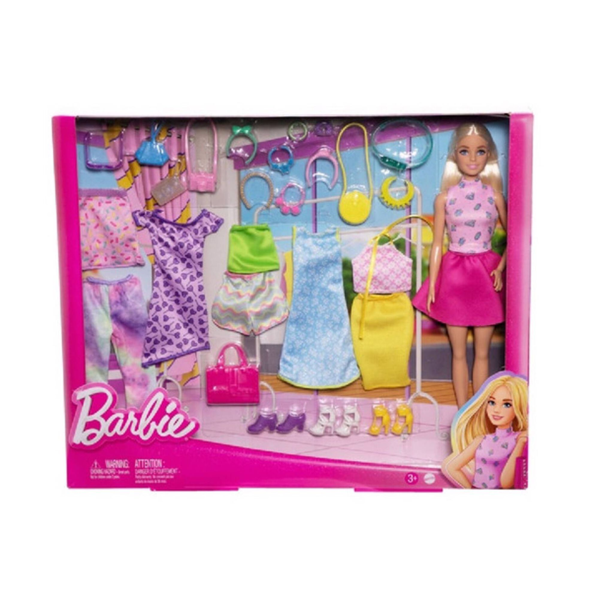 Barbie - Boneca Loira com Acess&oacute;rios