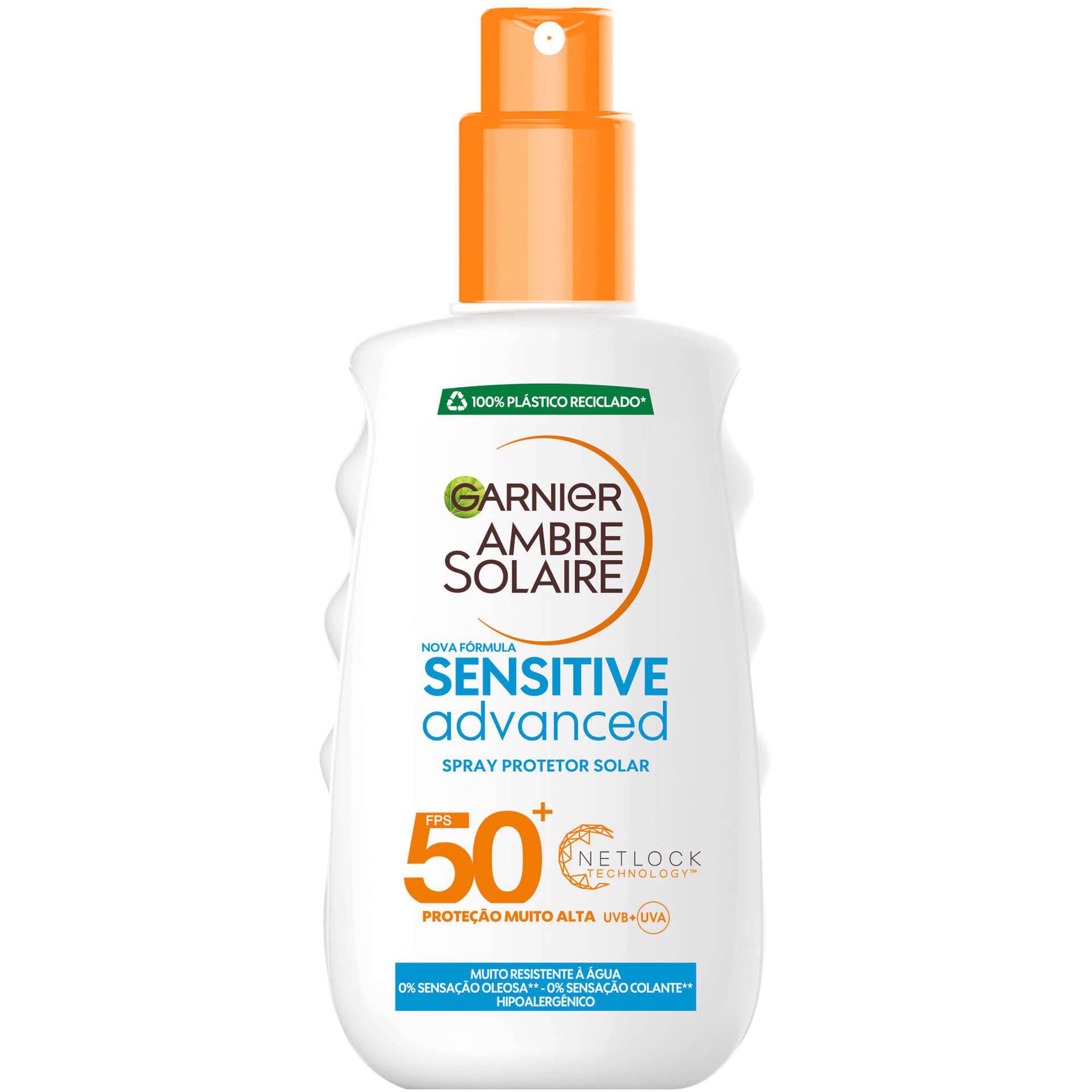 Protetor Solar Spray Ambre Solaire Sensitive Advanced FPS50+ Protetor Solar Spray Ambre Solaire Sensitive Advanced FPS50+