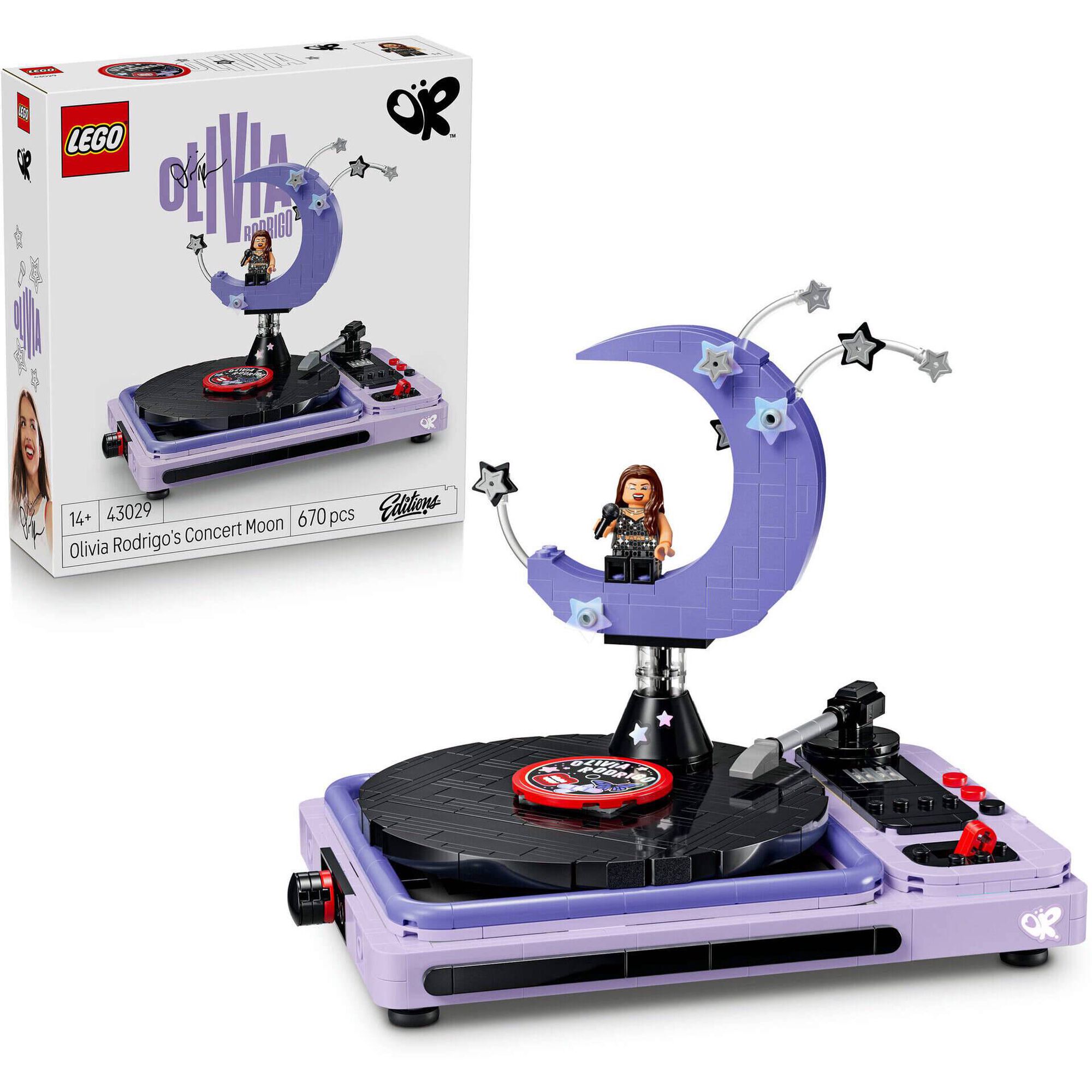 LEGO - Disco de Vinil Olivia Rodrigo - 43028