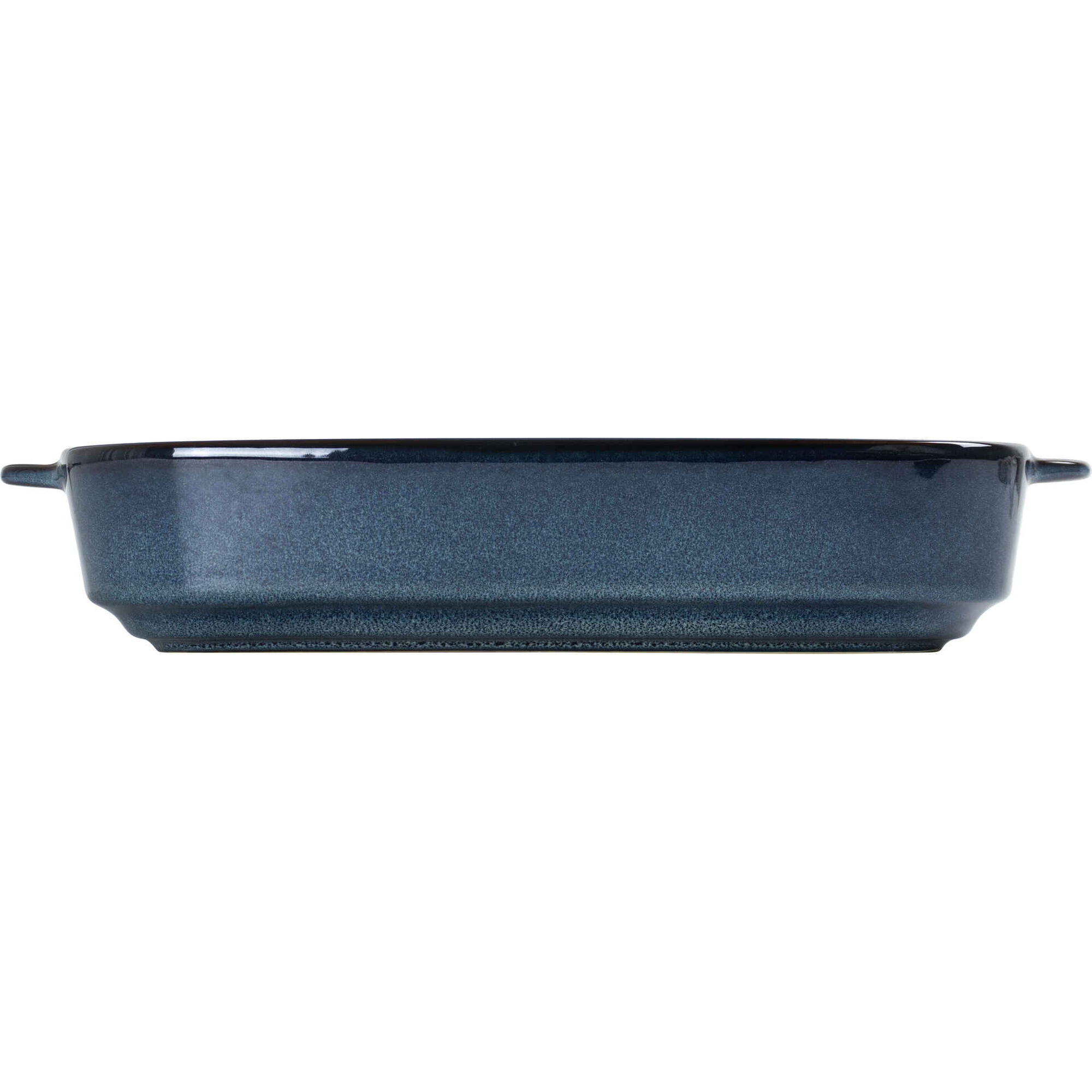 Assadeira Retangular Reativo 38x24cm Azul Kasa