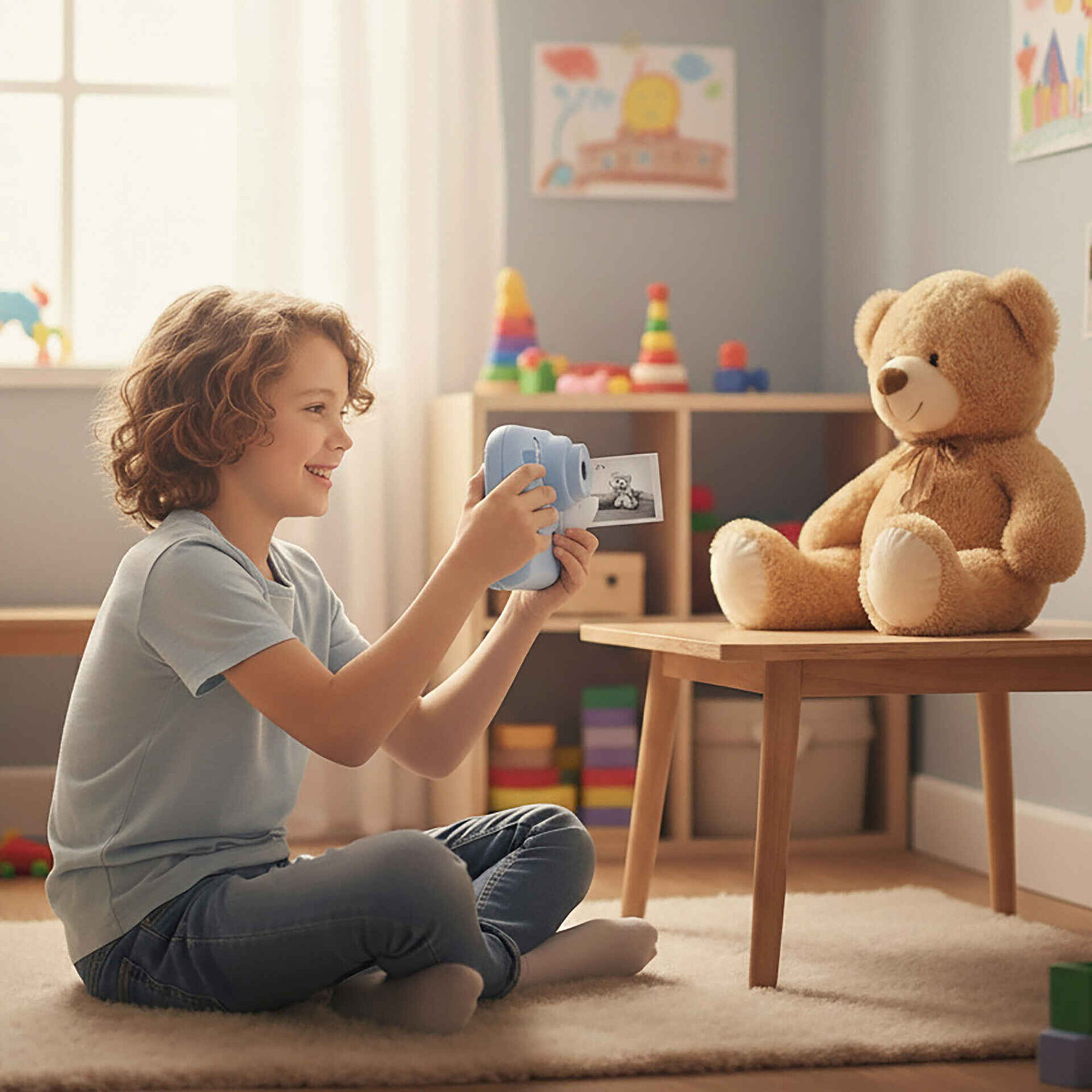 Kid Tech - C&acirc;mara Digital com Impressora