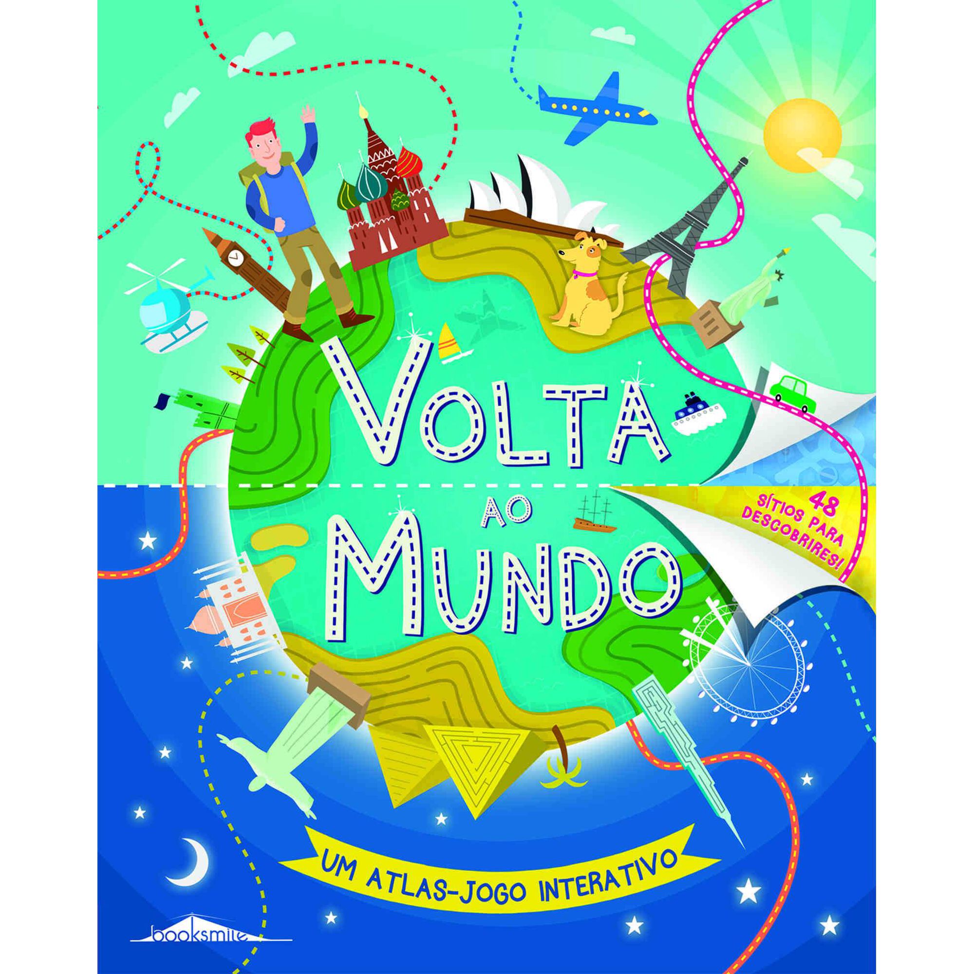 Volta ao Mundo: Um Atlas-Jogo Interativo de Anna Brett