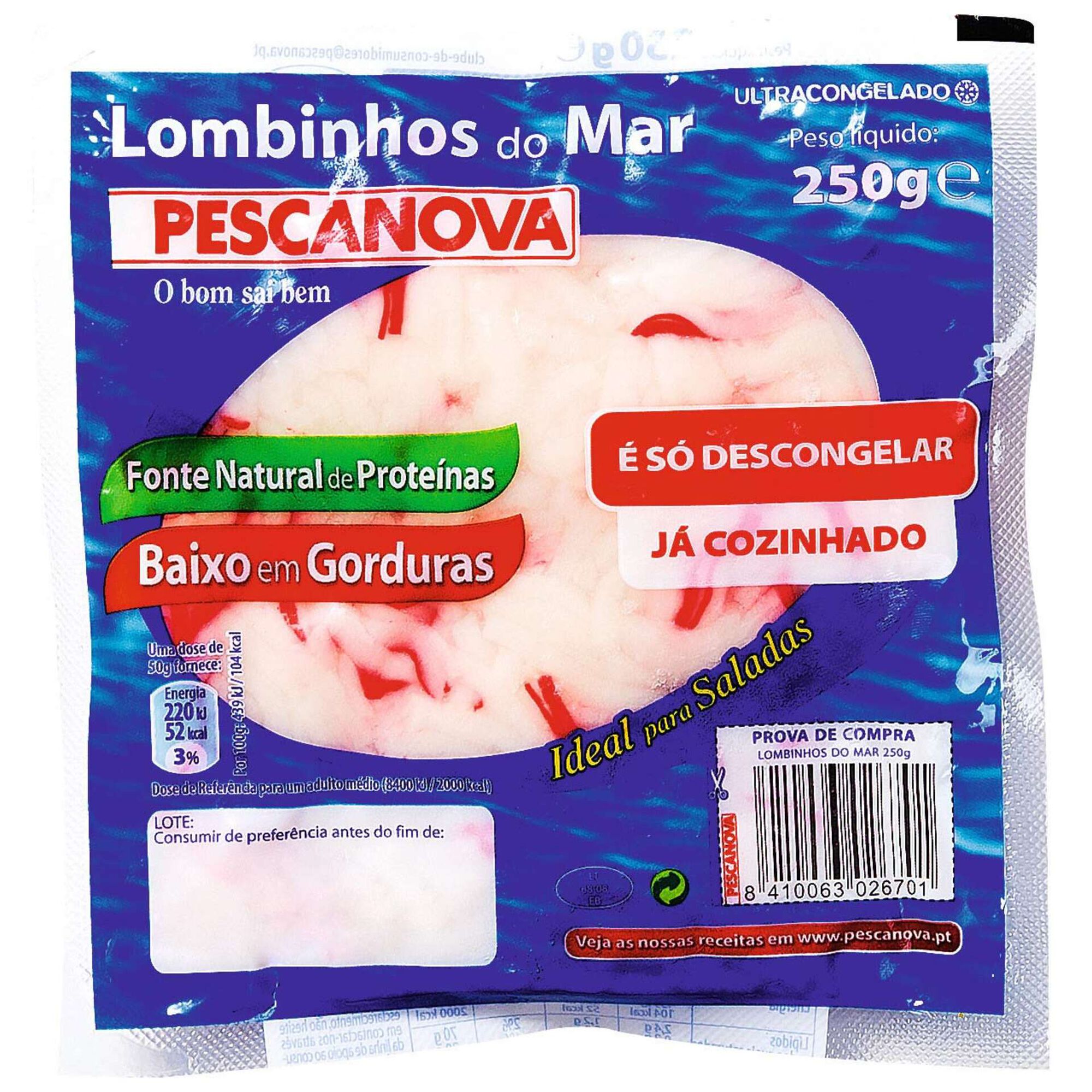 Lombinhos do Mar Ultracongelados Lombinhos do Mar Ultracongelados