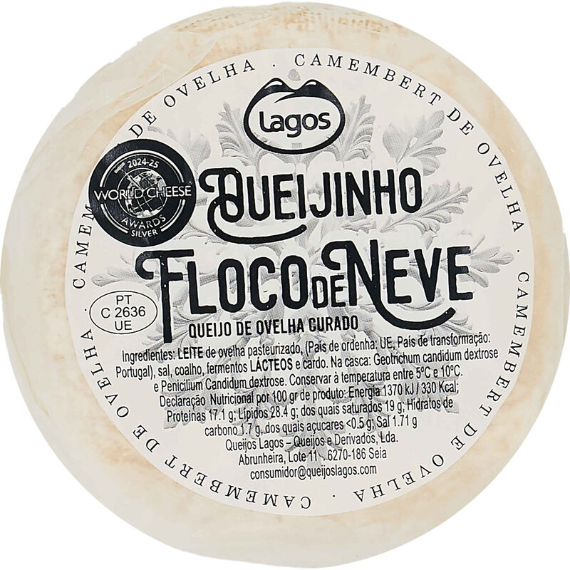 Queijo de Ovelha Camembert Curado Lagos