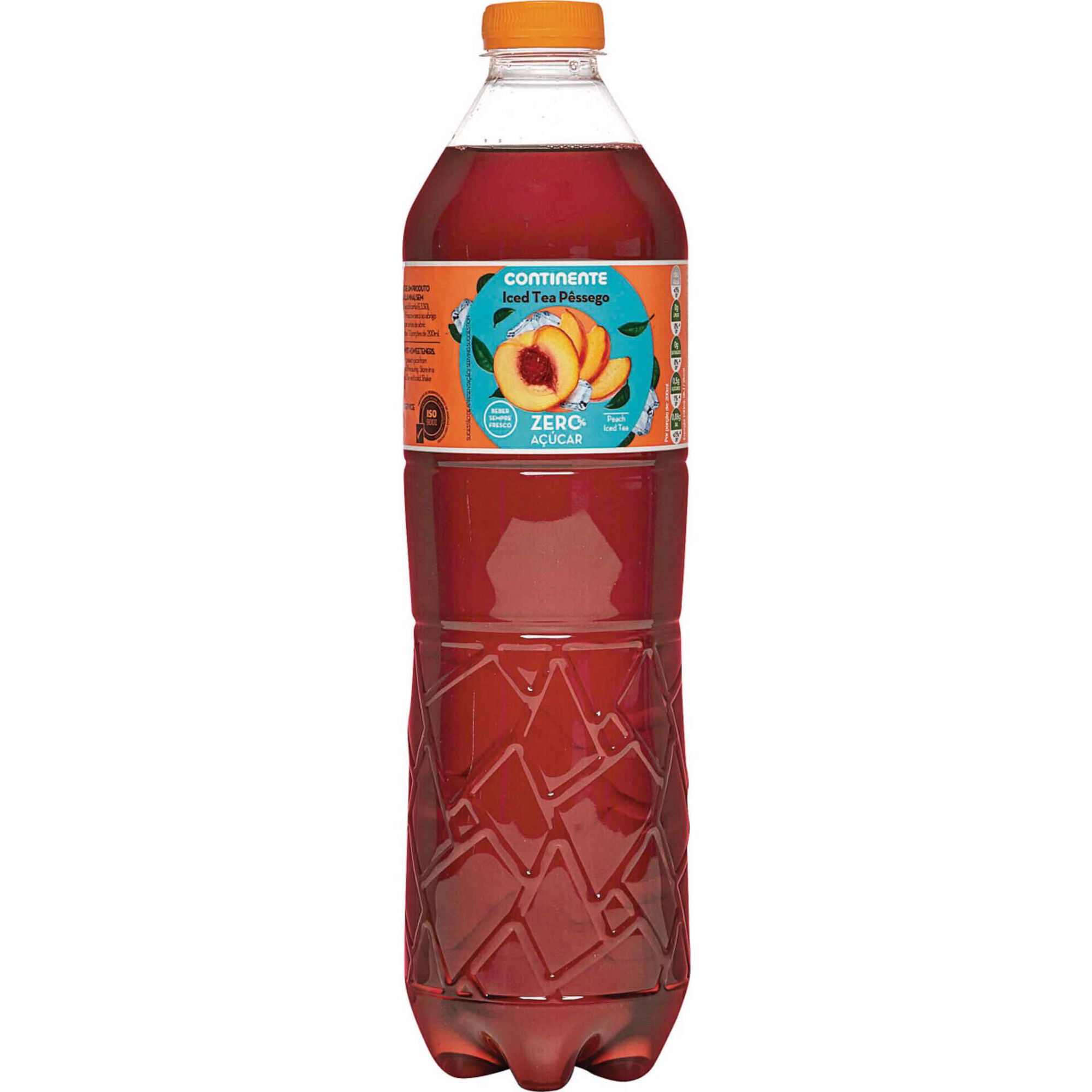Ice Tea P&ecirc;ssego sem A&ccedil;&uacute;car Continente