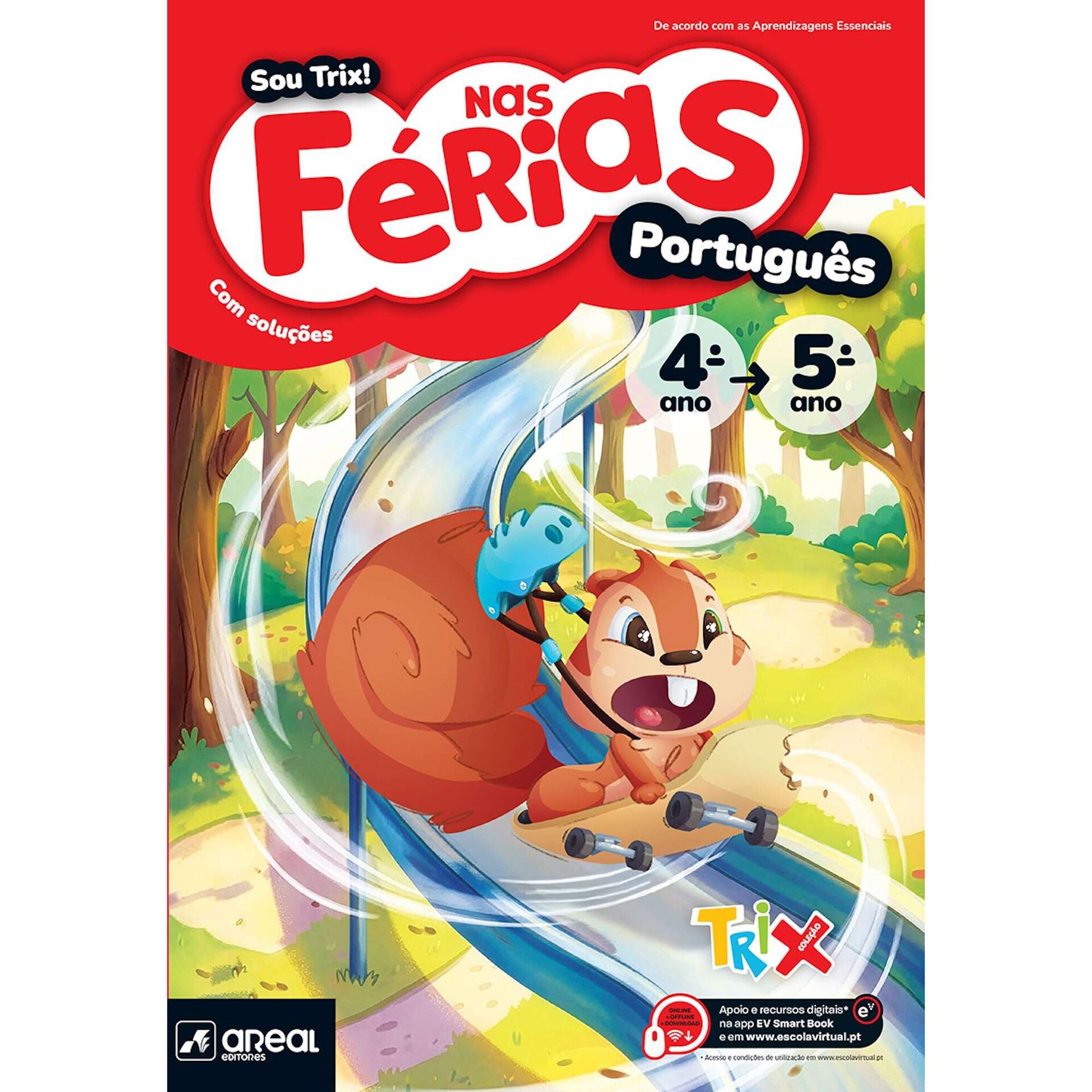 Sou Trix! Nas F&eacute;rias - Portugu&ecirc;s - 4.&ordm; Ano