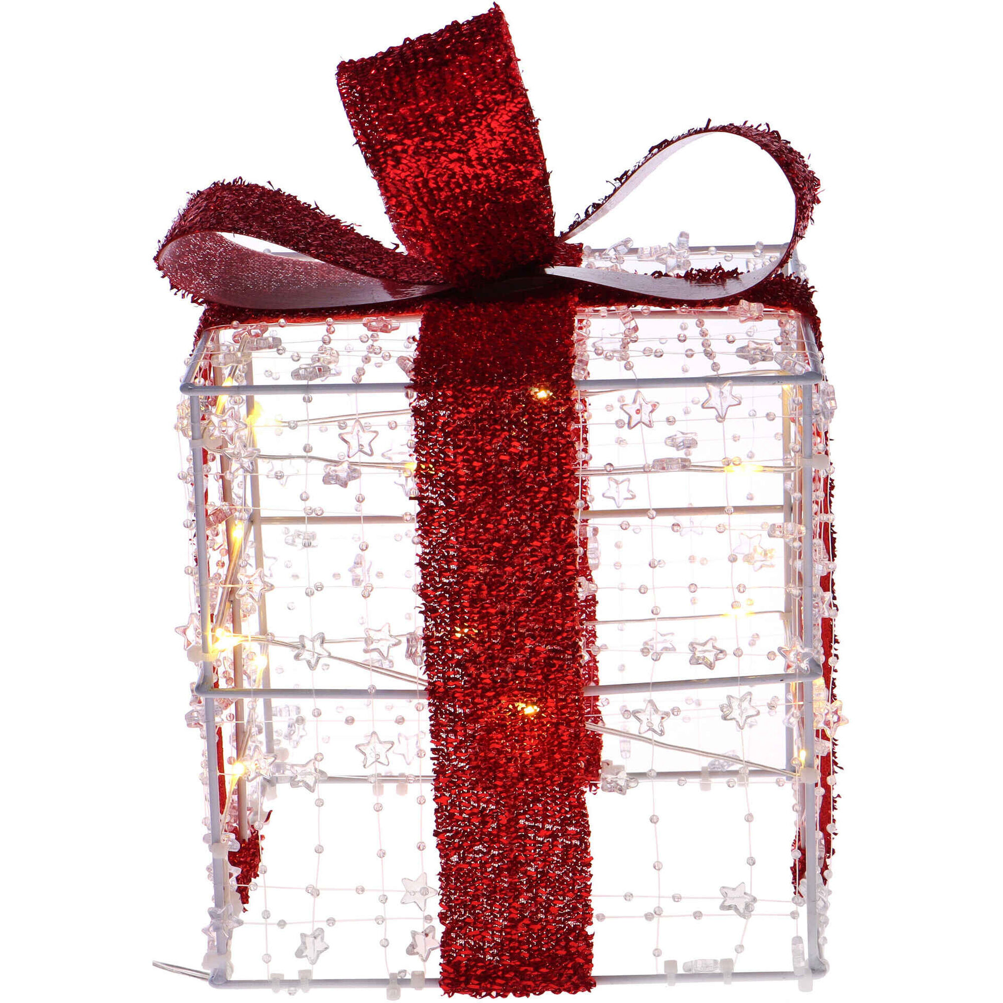 Presente Decorativo 21cm com Luz