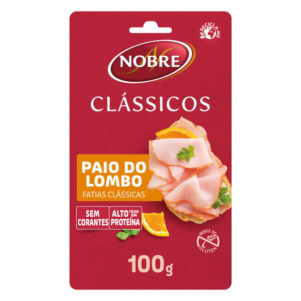 Paio do Lombo Fatias Clássicas Nobre