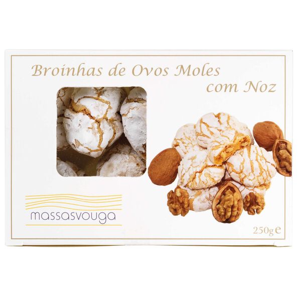 Broinhas de Ovos Moles e Noz Massas Vouga