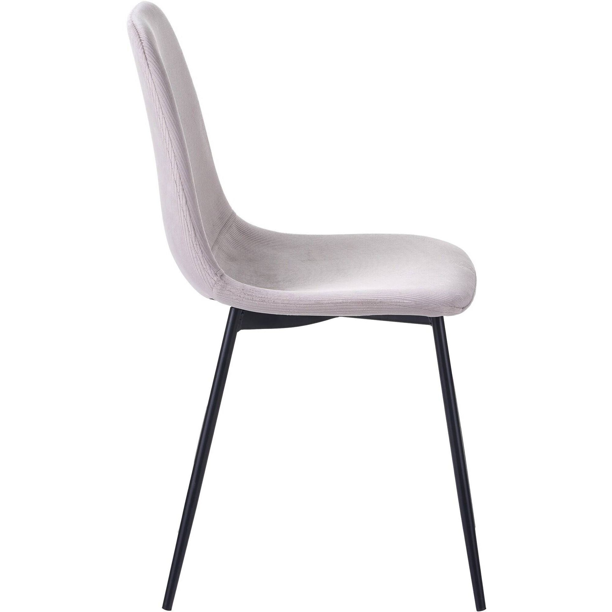 Cadeira Velvet Bege Kasa