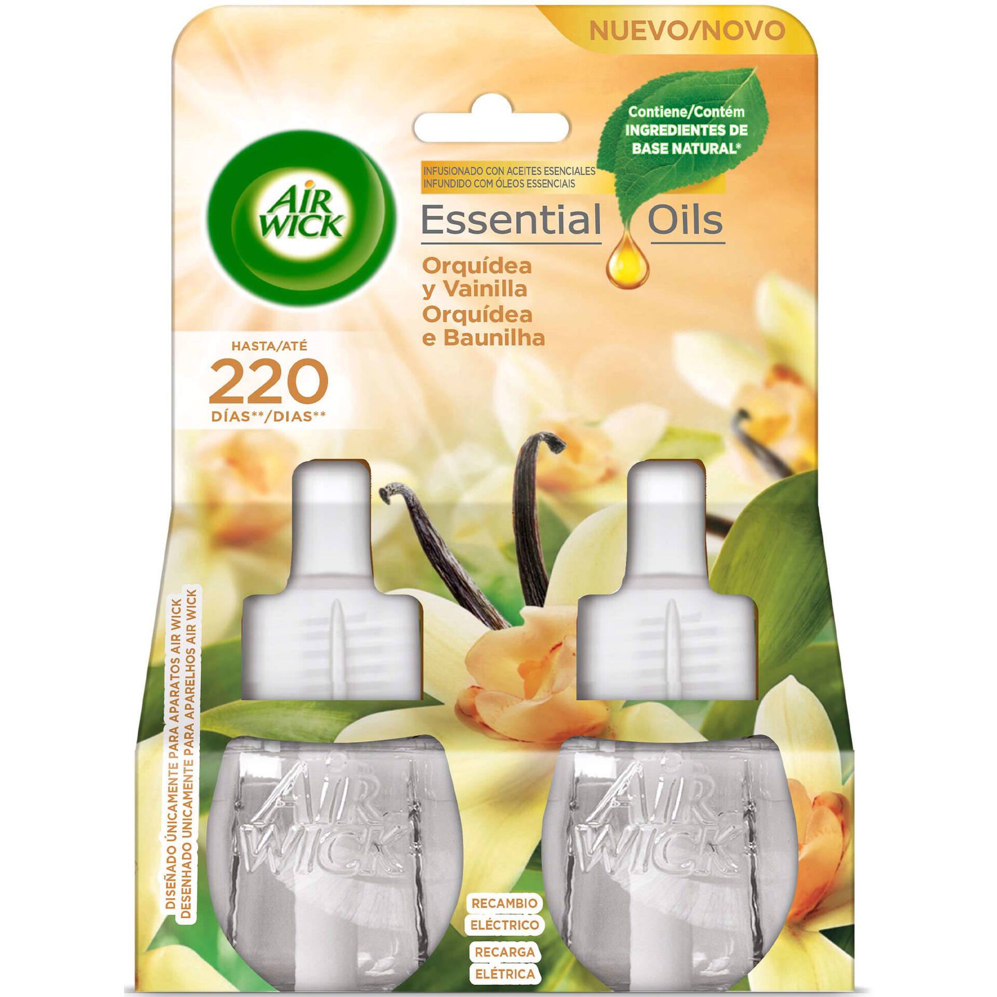 Ambientador Recarga Elétrico Orquídea e Baunilha