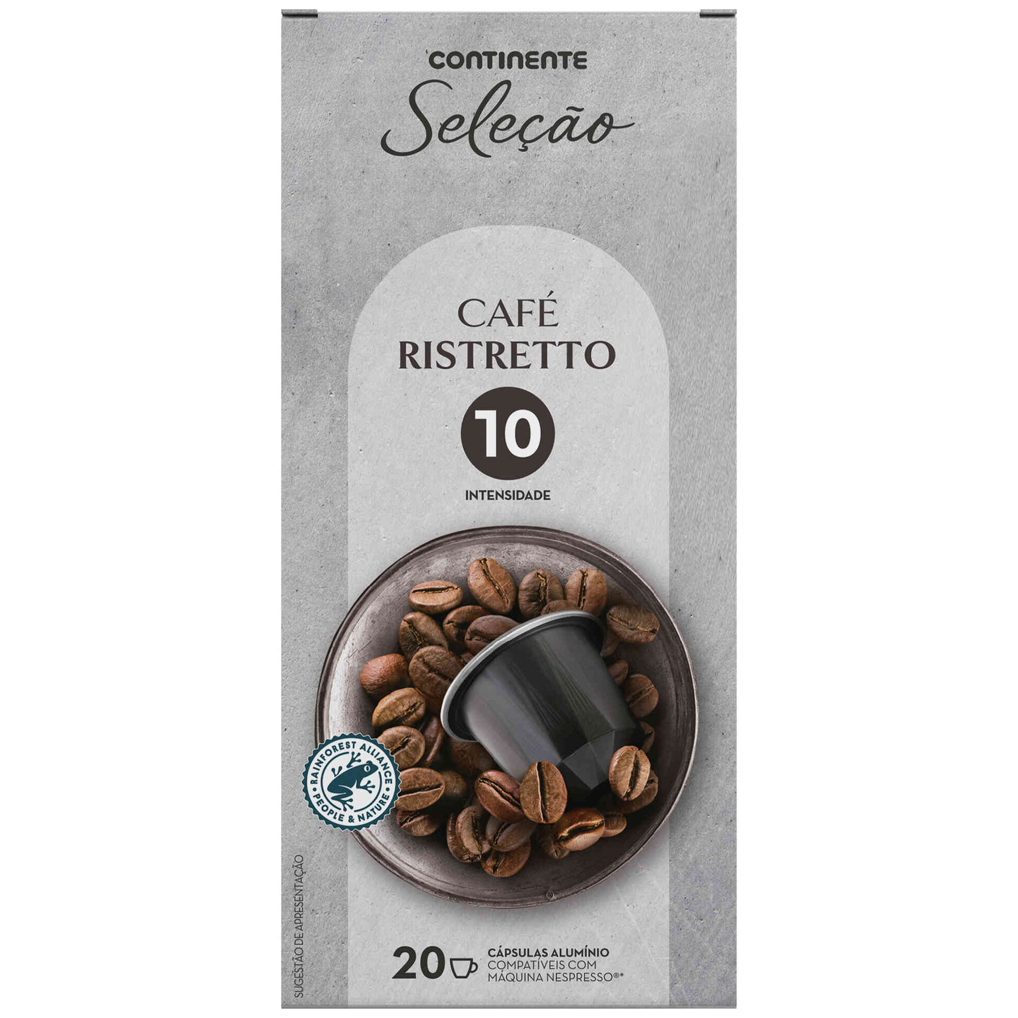 Cápsulas de Café Ristretto Int 10
