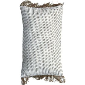 Almofada 30x50cm Falso Liso Cru