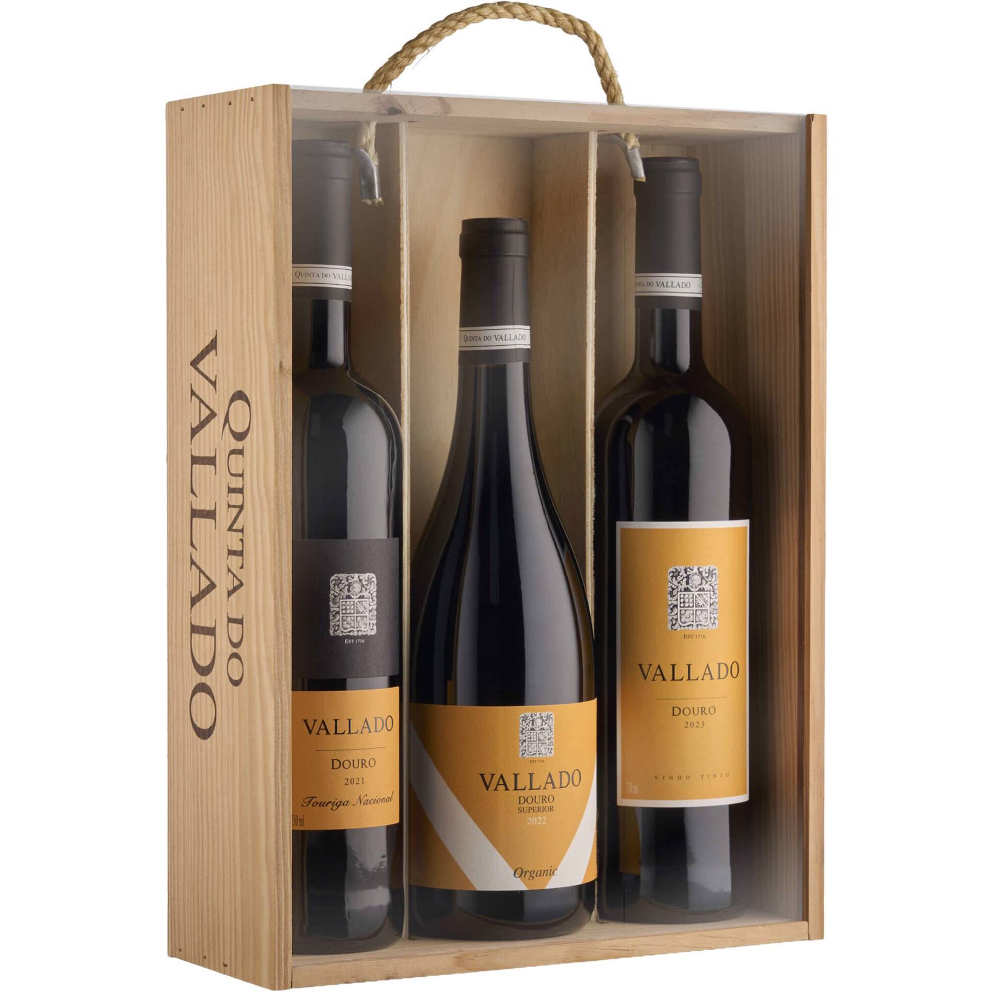 Vallado Colheita, Touriga Nacional e Superior Douro Vinho Tinto Conjunto