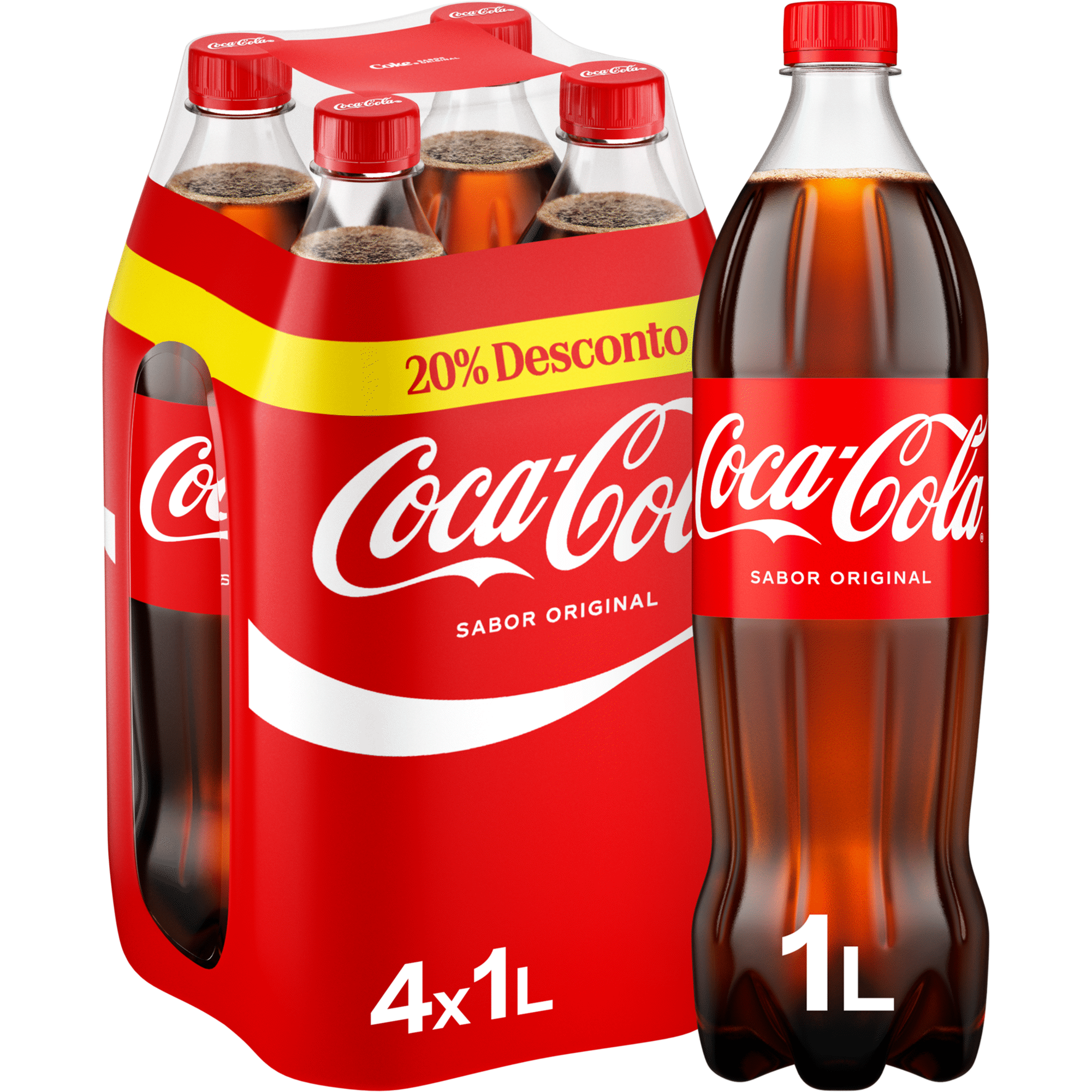 Refrigerante com G&aacute;s Cola Coca-Cola