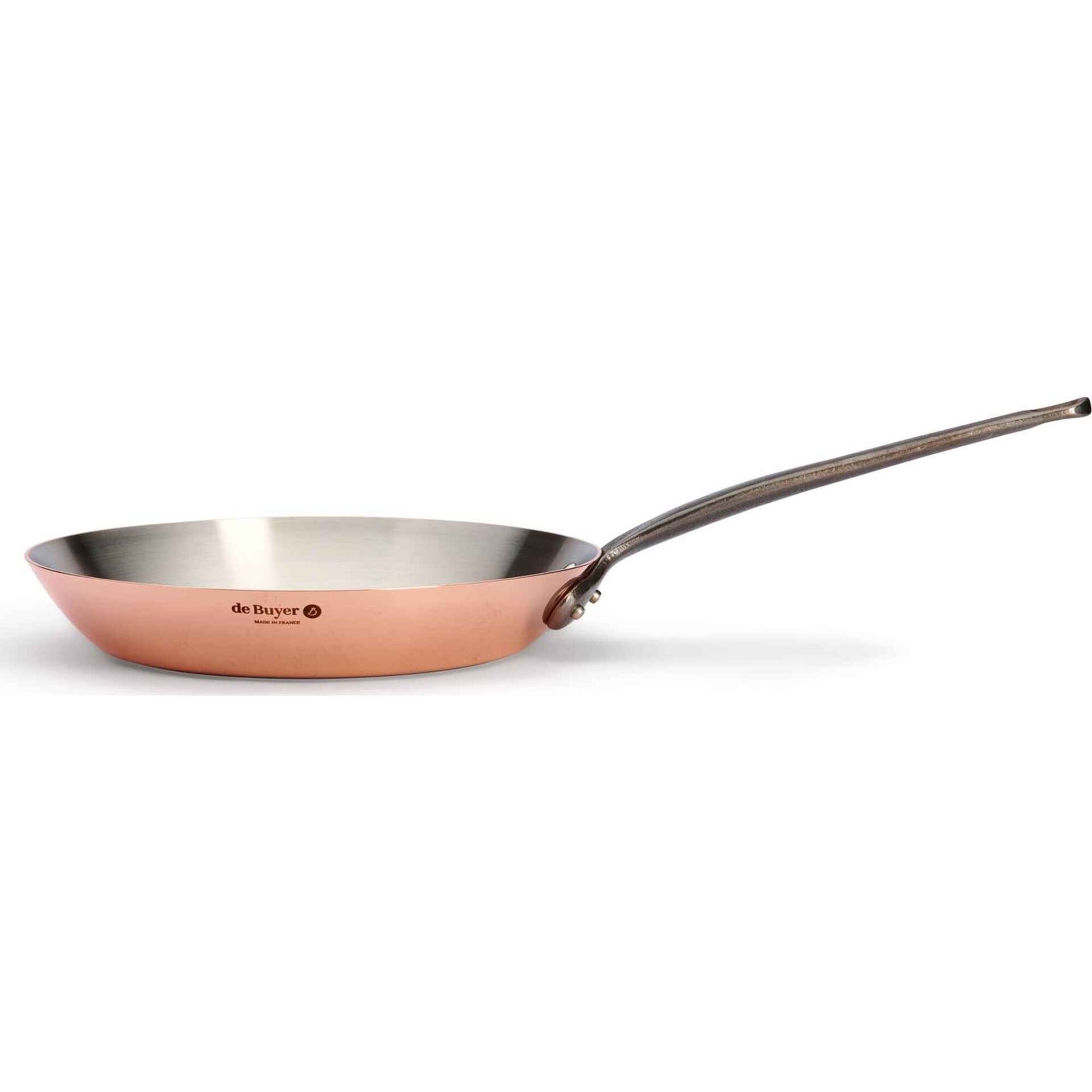 Frigideira Cobre e Inox 28 cm Inocuivre deBuyer