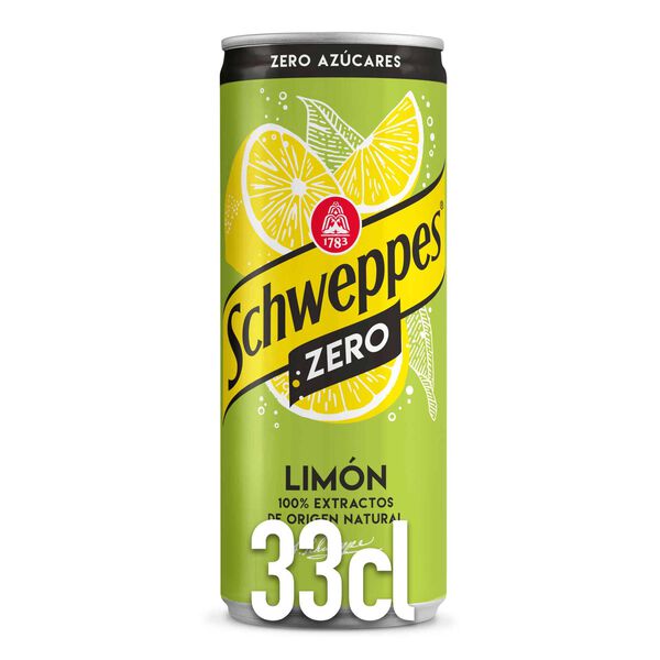 Refrigerante em Lata com Gás Limão Zero Schweppes