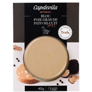 Foie Gras de Pato com Trufas Capdevila