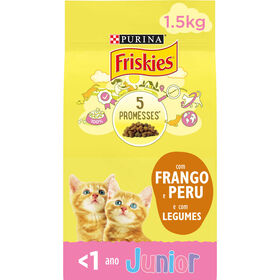 Ração para Gato Júnior Frango e Legumes