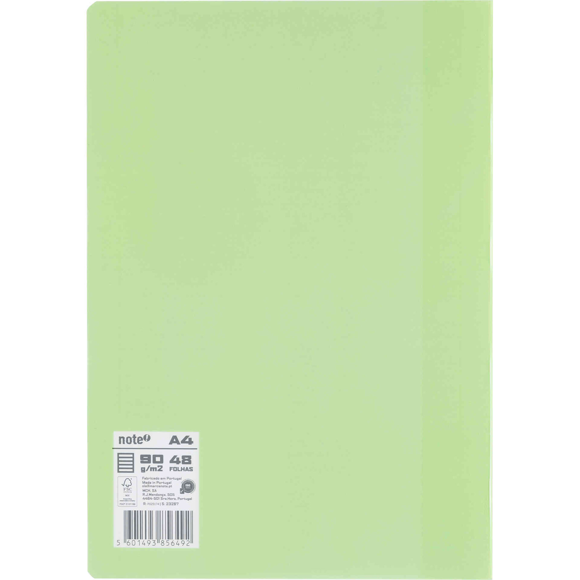 Caderno Agrafado A4 Pautado Pastel (v&aacute;rias cores) Note!