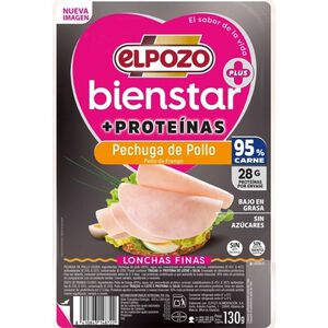 Fiambre de Peito de Frango Fatiado +Proteína ElPozo