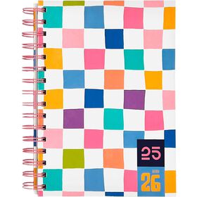 Agenda A5 2026 Espiral 16 Meses (v&aacute;rias cores)