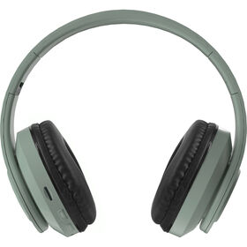 Auscultadores sem Fios Fusion Verde Bazar&atilde;o