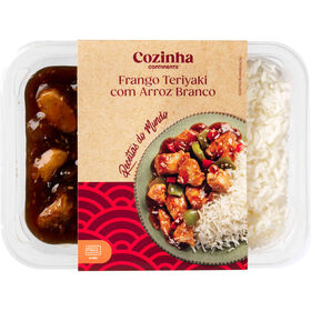 Frango Teriyak com Arroz Branco Cozinha Continente