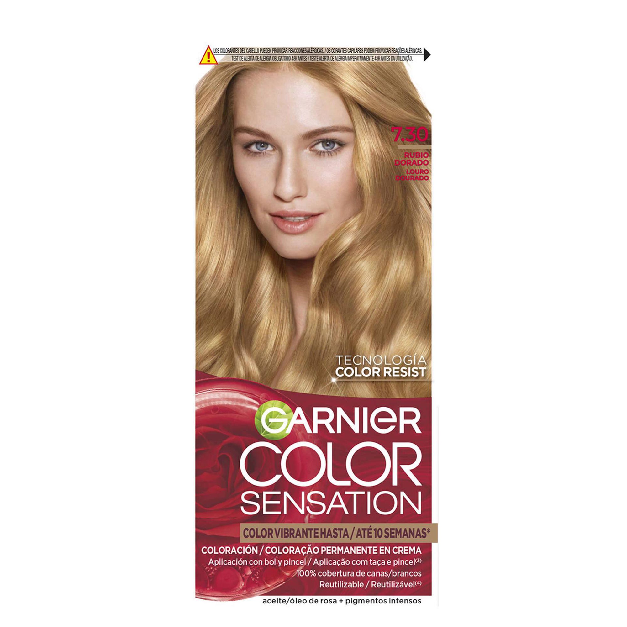 Coloração Permanente Color Sensation Louro Dourado 7.3