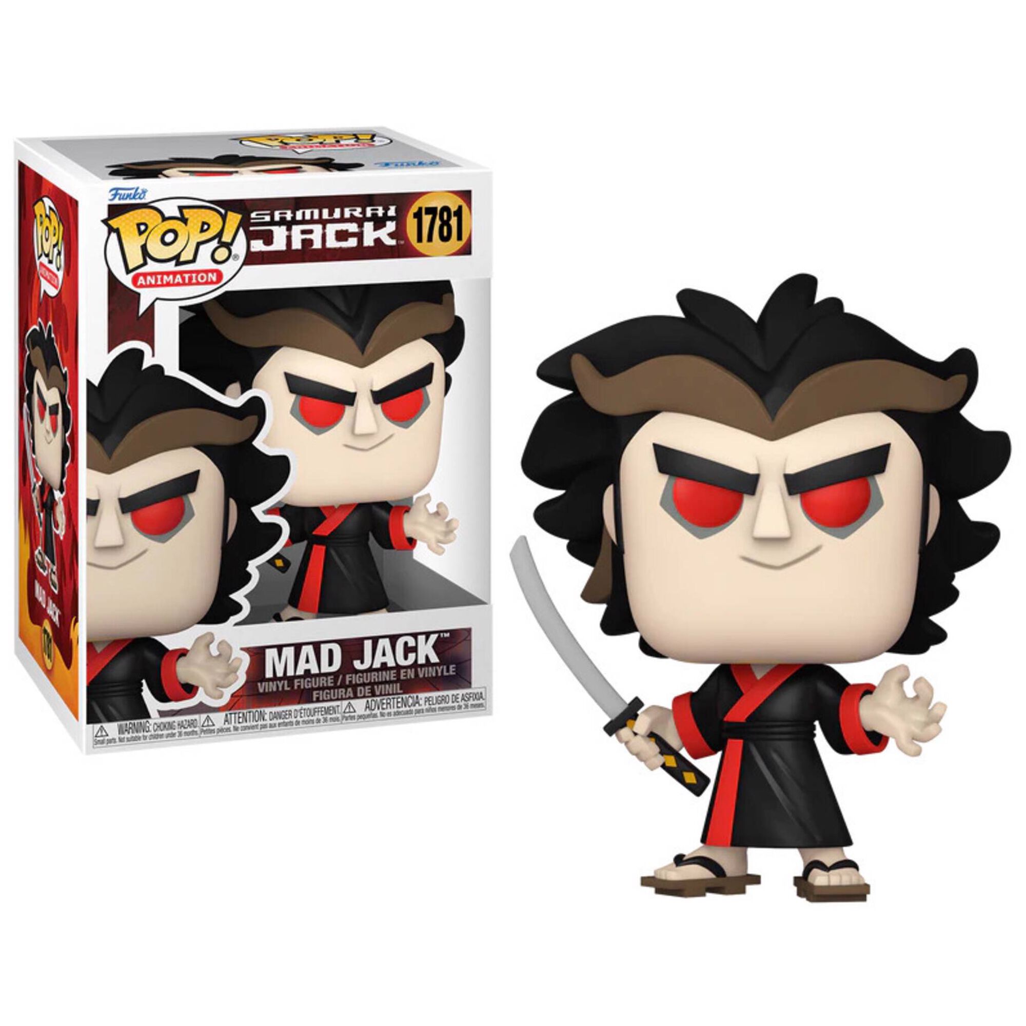 Figura Samurai Jack - Mad Jack Funko POP! | Continente Online