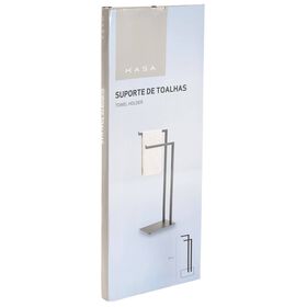 Suporte de Toalhas Preto Kasa