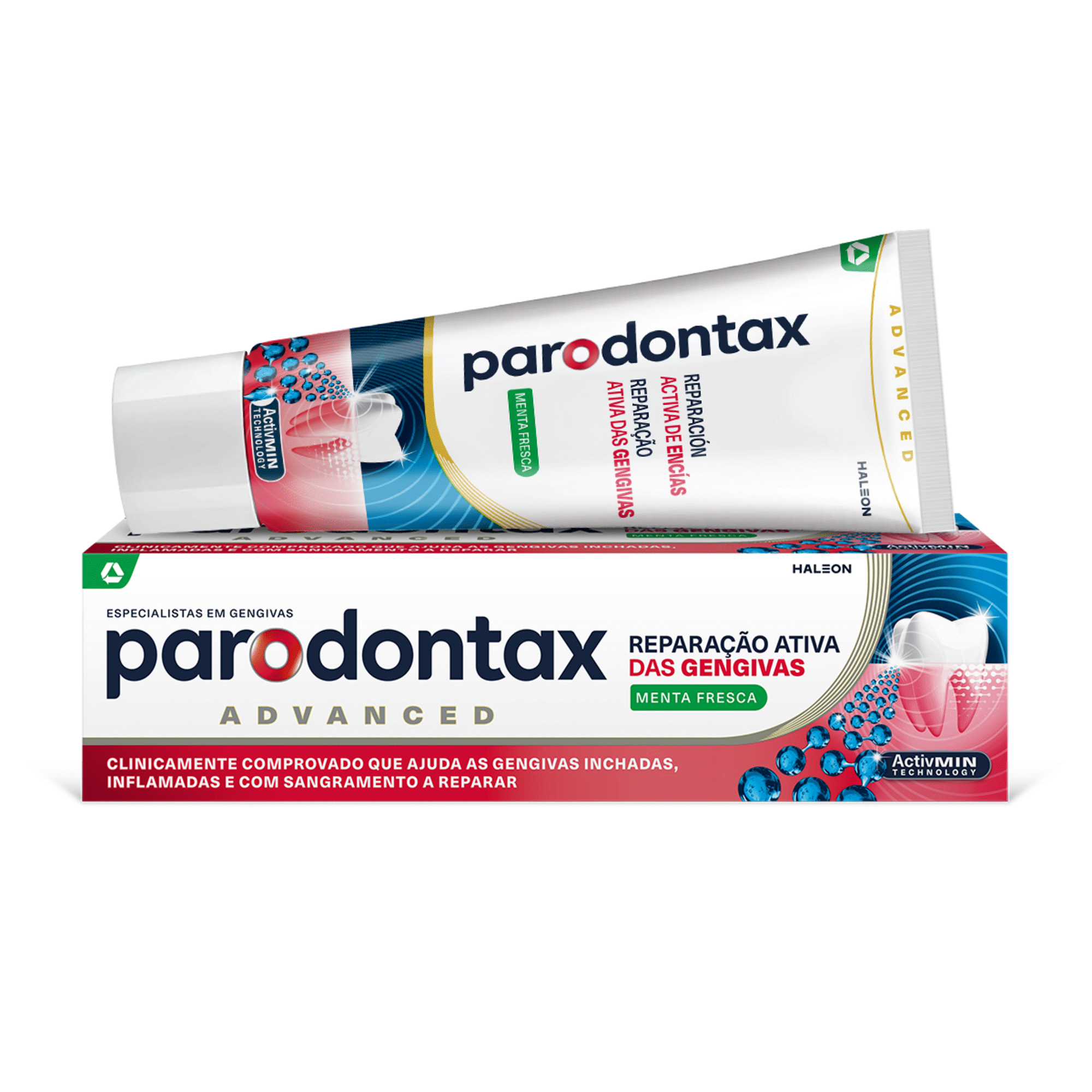 Pasta de Dentes Repara&ccedil;&atilde;o Ativa Parodontax