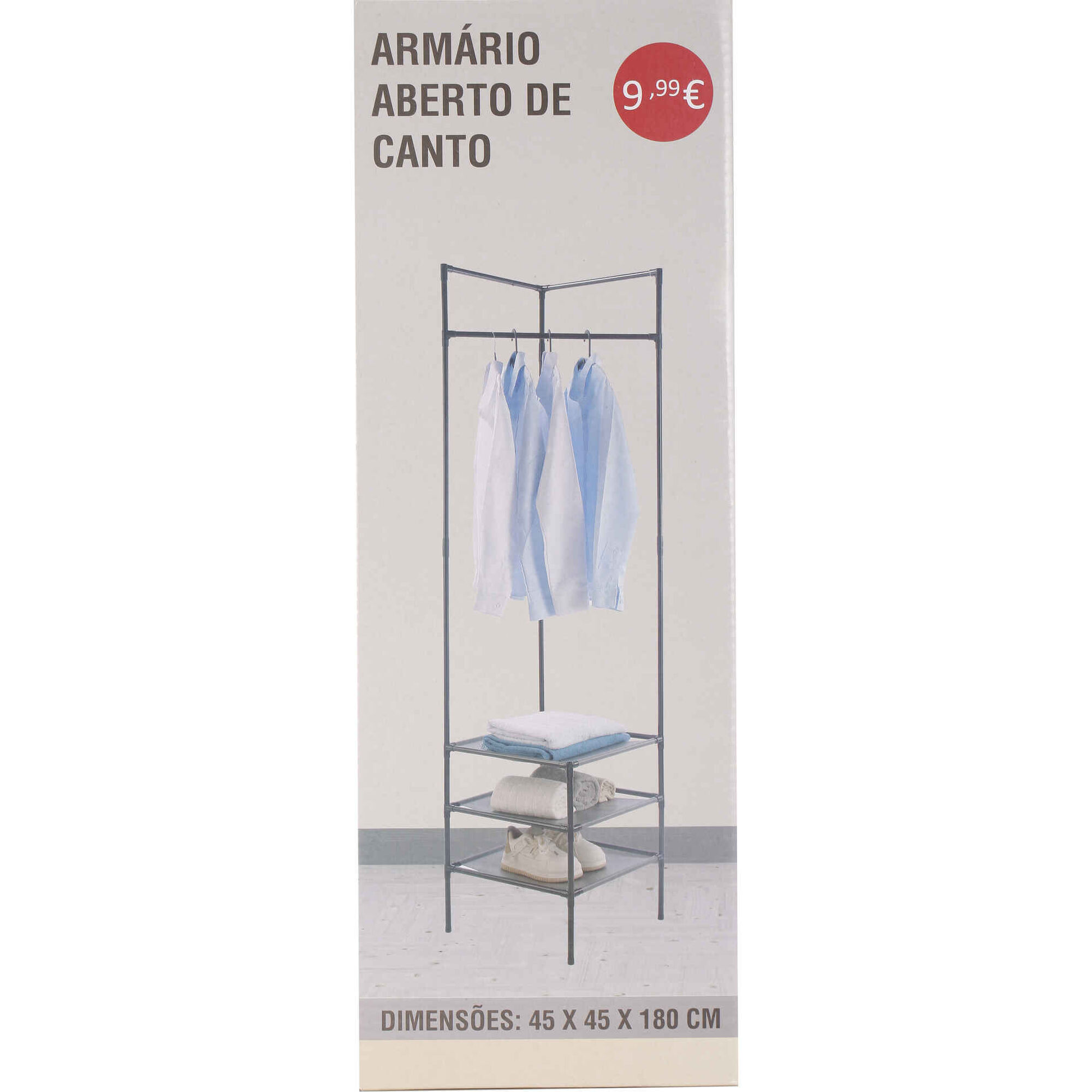 Arm&aacute;rio de Canto 45x45x180cm Bazar&atilde;o