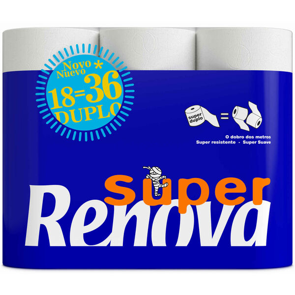 Papel Higiénico Super Duplo Renova