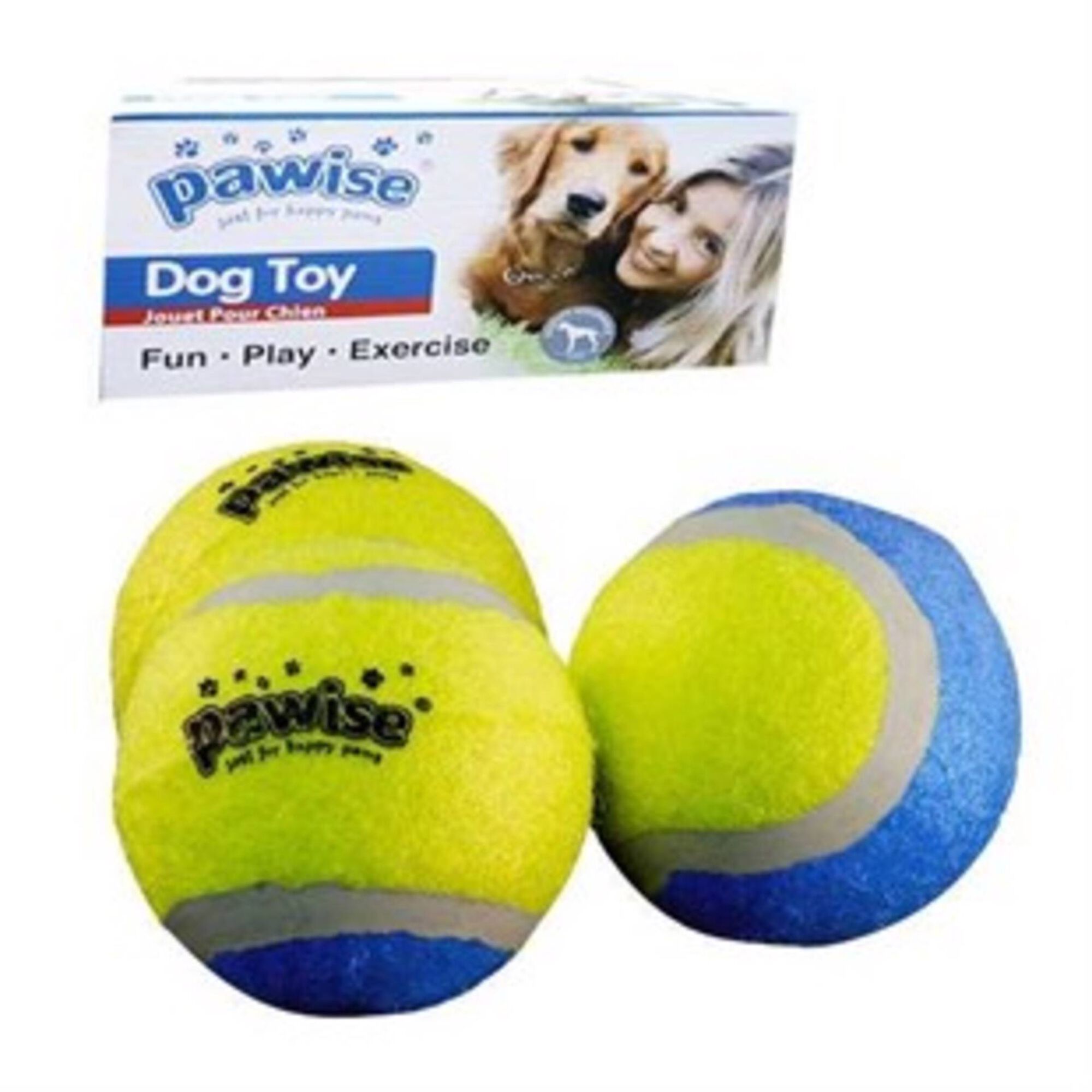 Brinquedo para Cão Propet Bola Tennis 6,3 cm Sortido