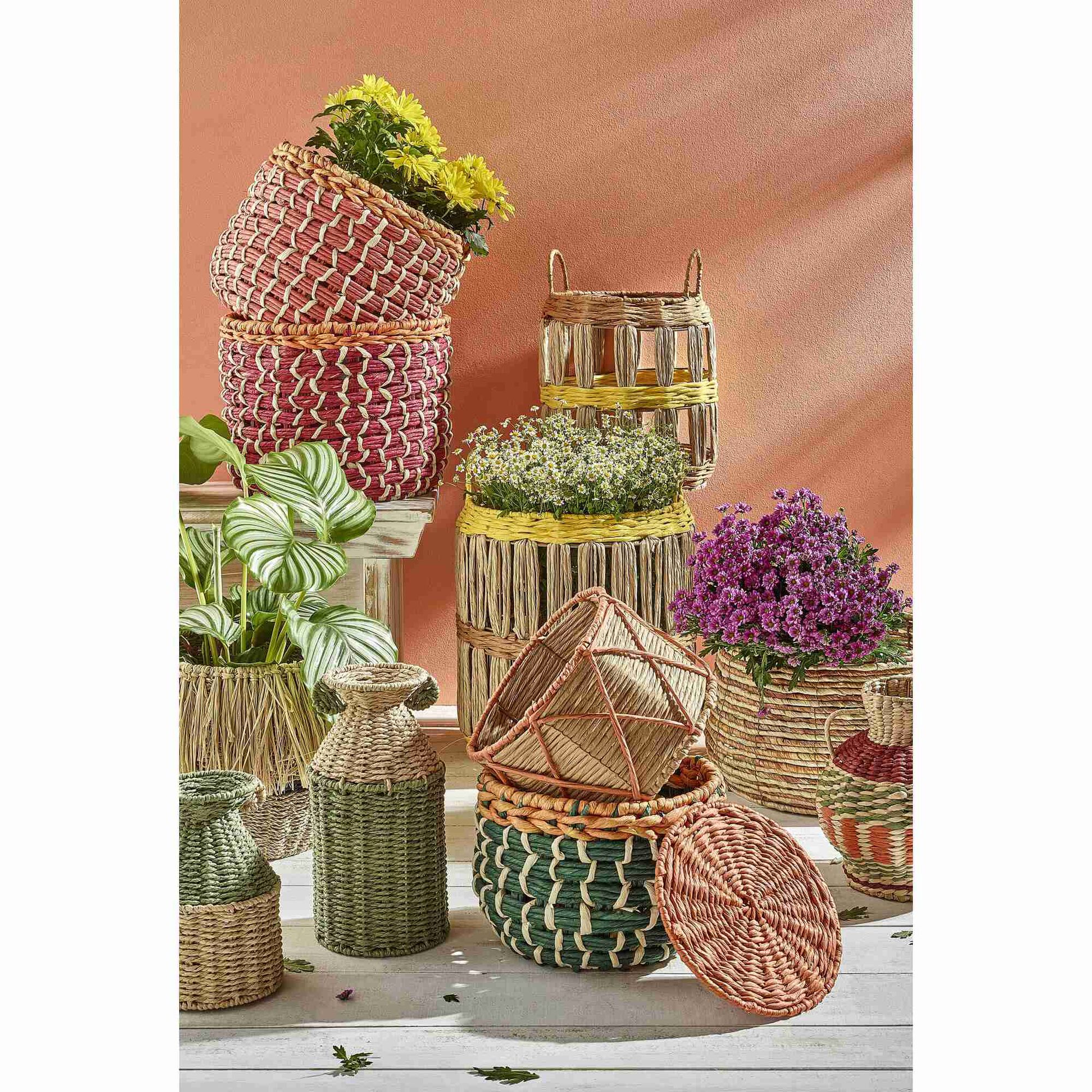 Cestos e Jarras de Decoração Cestos e Jarras de Decoração