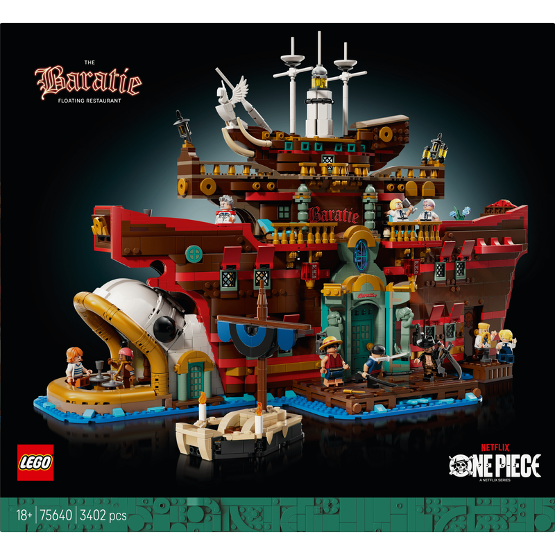 LEGO One Piece - Baratie, o Restaurante Flutuante - 75640a